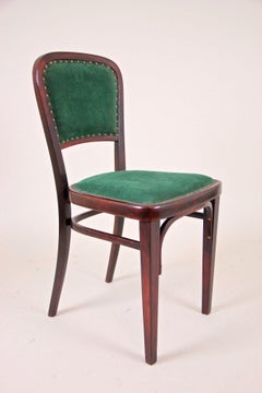 Juego de cuatro sillas Thonet de Marcel Kammerer Art Nouveau, Austria, hacia 1910