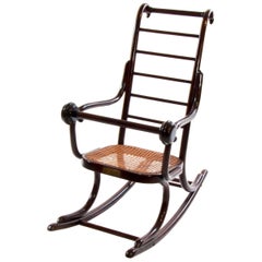 Thonet Children Rockchair Epstein Bentwood Armchair, circa 1920