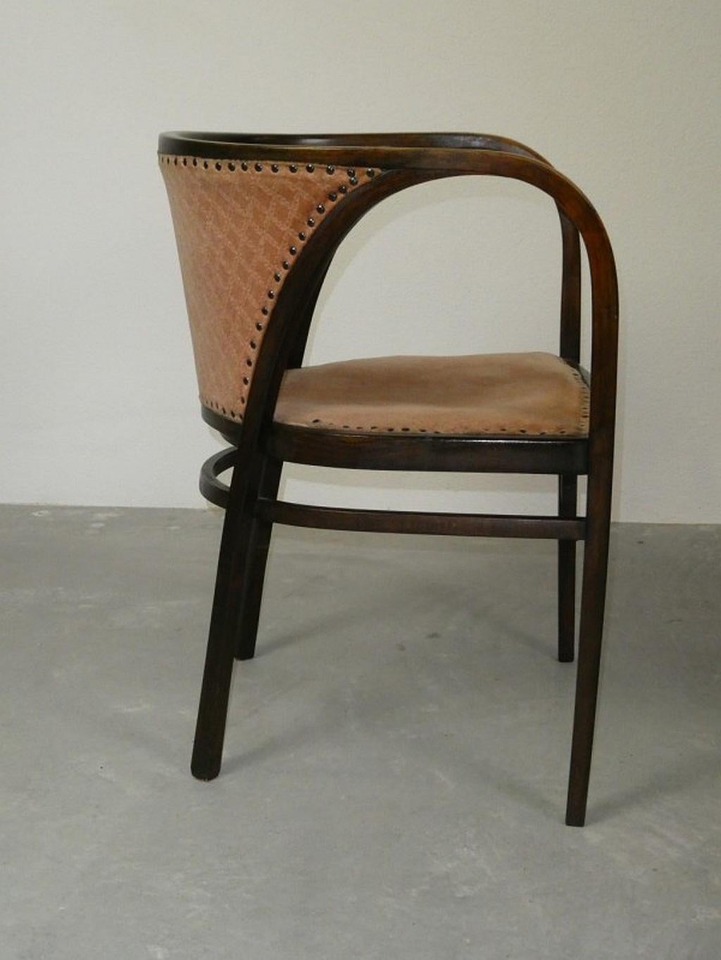 20th Century Thonet Club Chairs No.6517 by Marcel Kammerer for Thonet For Sale