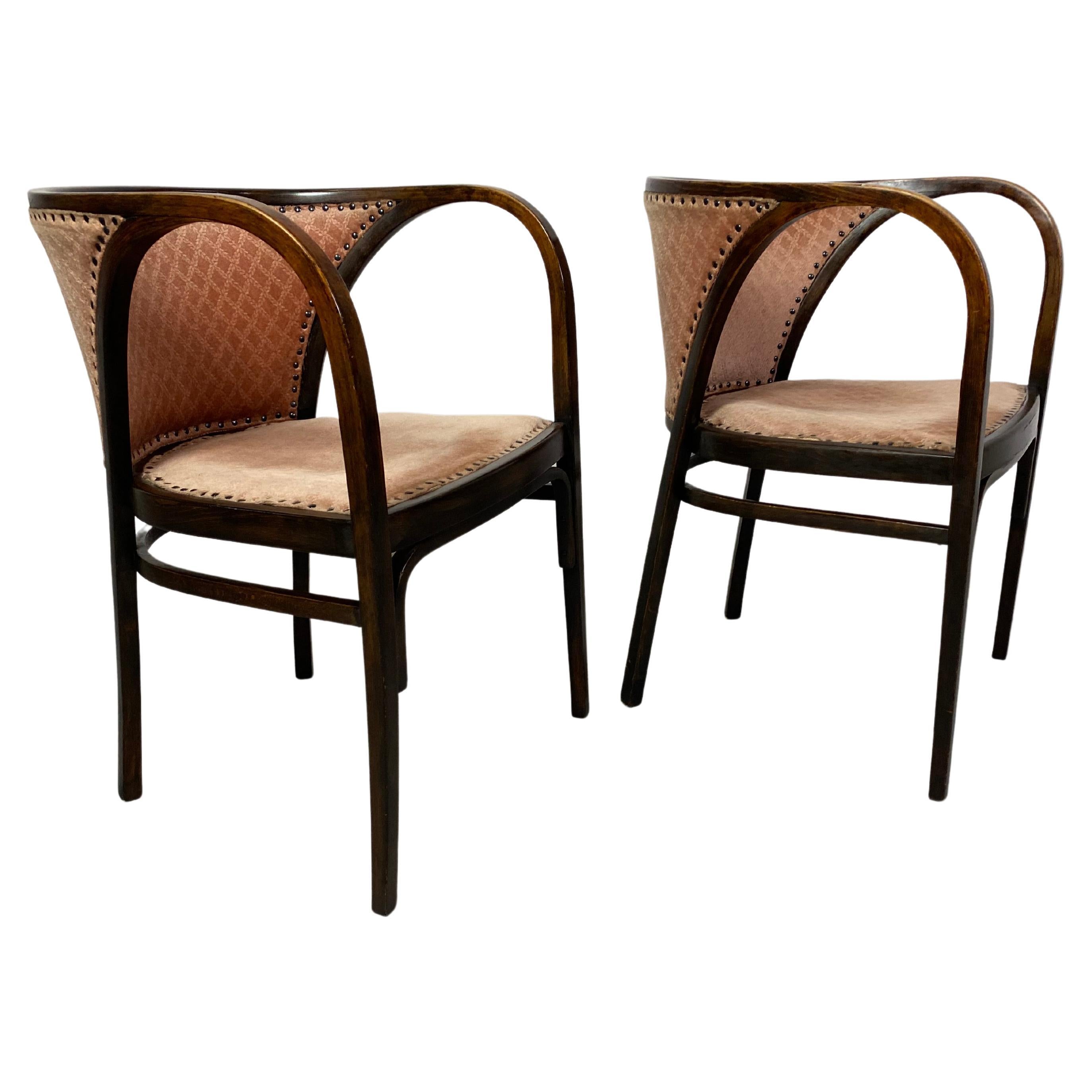 Thonet Club Chairs No.6517 by Marcel Kammerer for Thonet