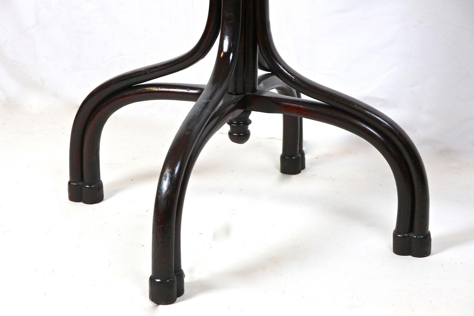 Thonet Coat Rack/ Wardrobe Stand Bentwood Polished, Art Nouveau, AT ca. 1905 For Sale 5