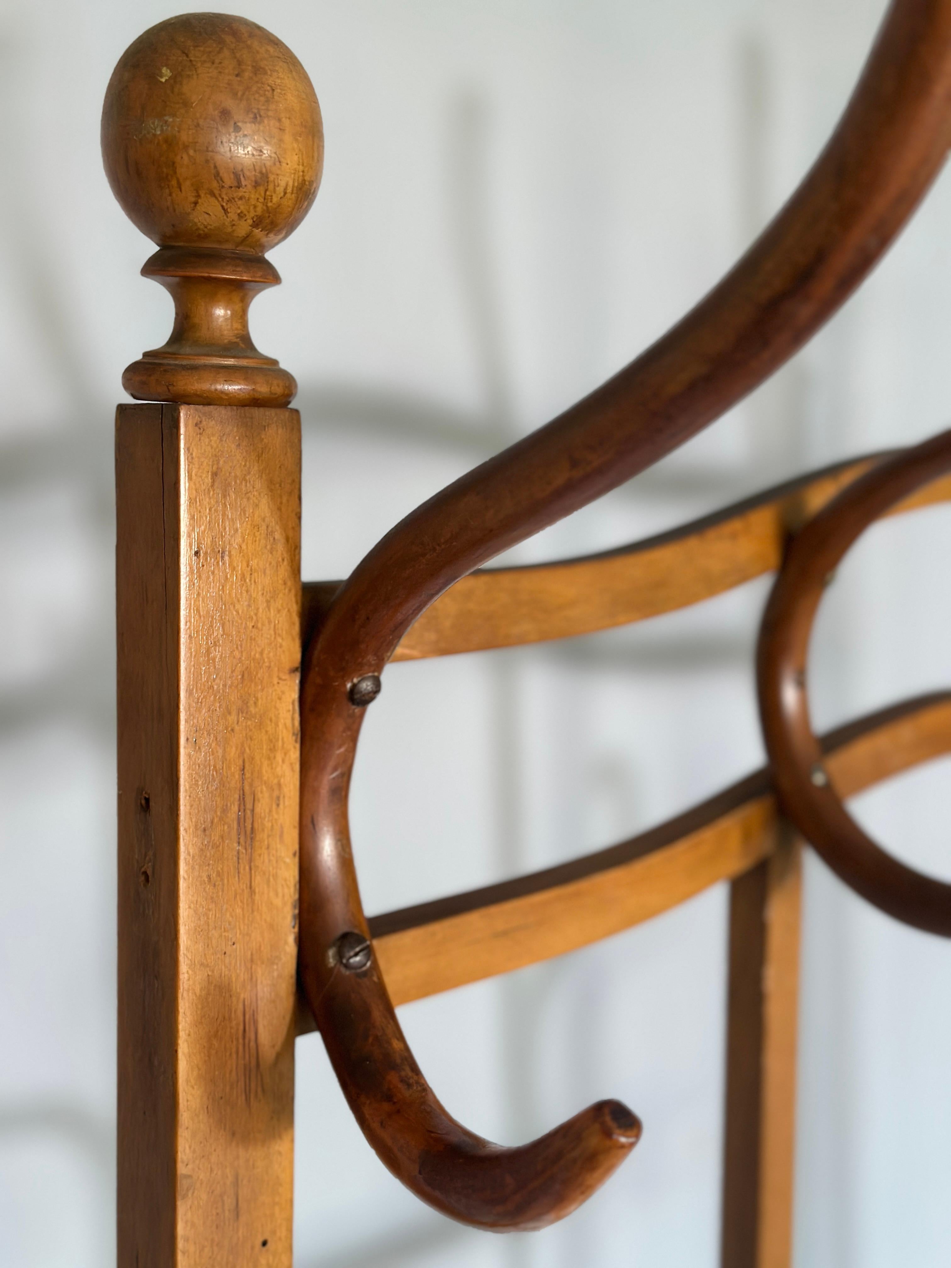 Bentwood Thonet Coat Stands, 1905 For Sale