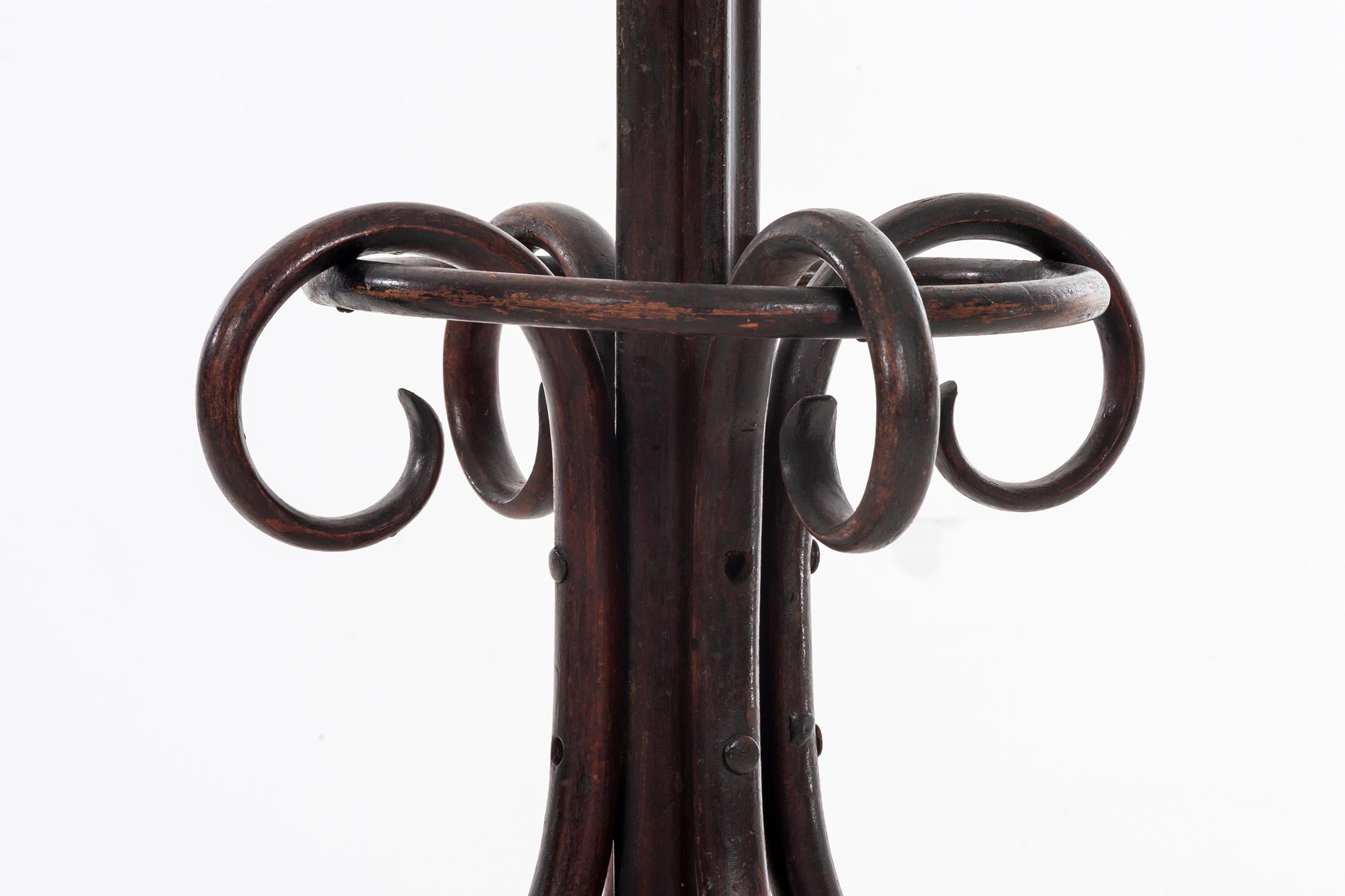 Thonet Coatrack In Good Condition For Sale In Chicago, IL