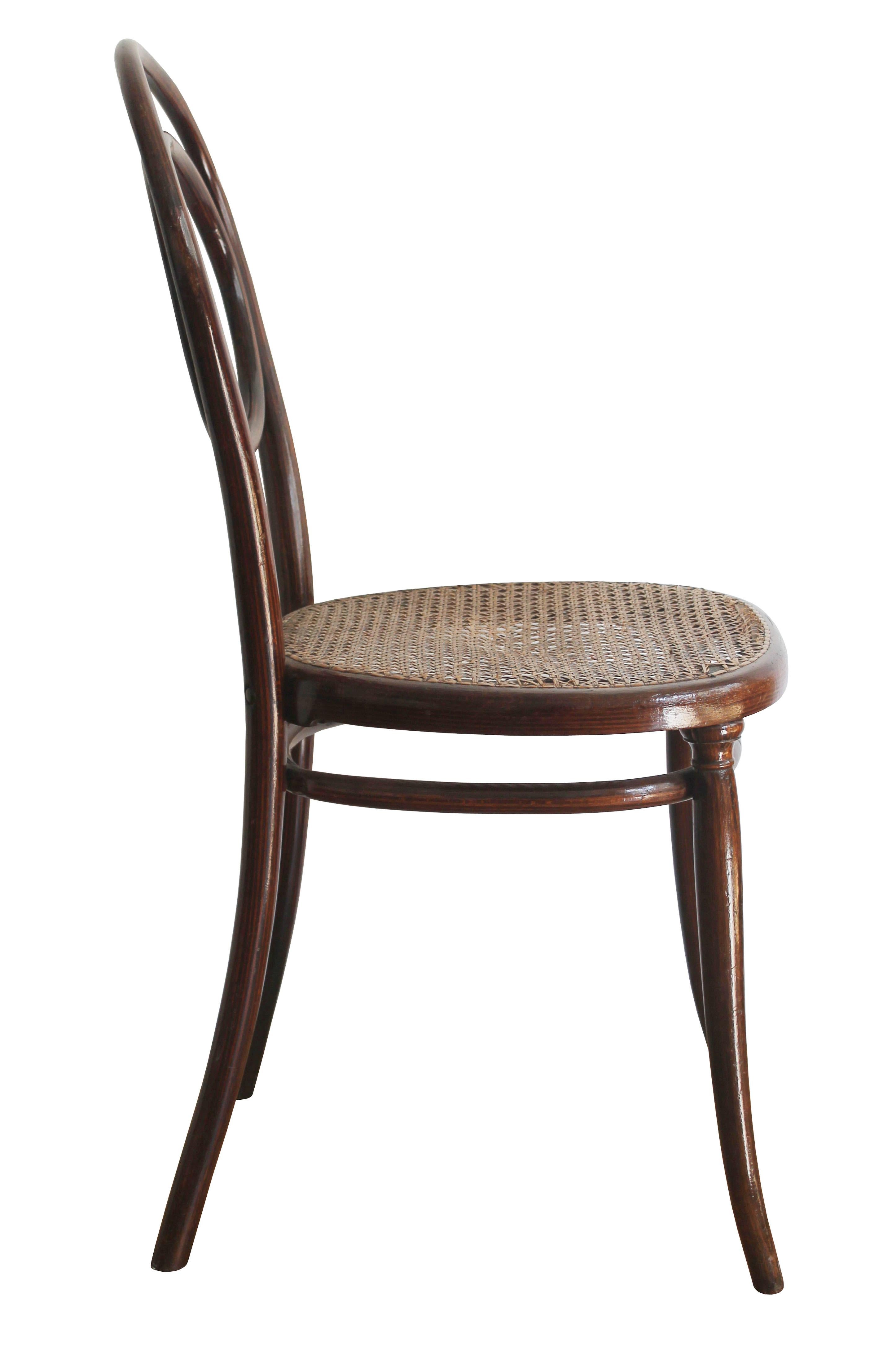 Austrian Thonet Dining Chair Model No.10 from the 1880's For Sale