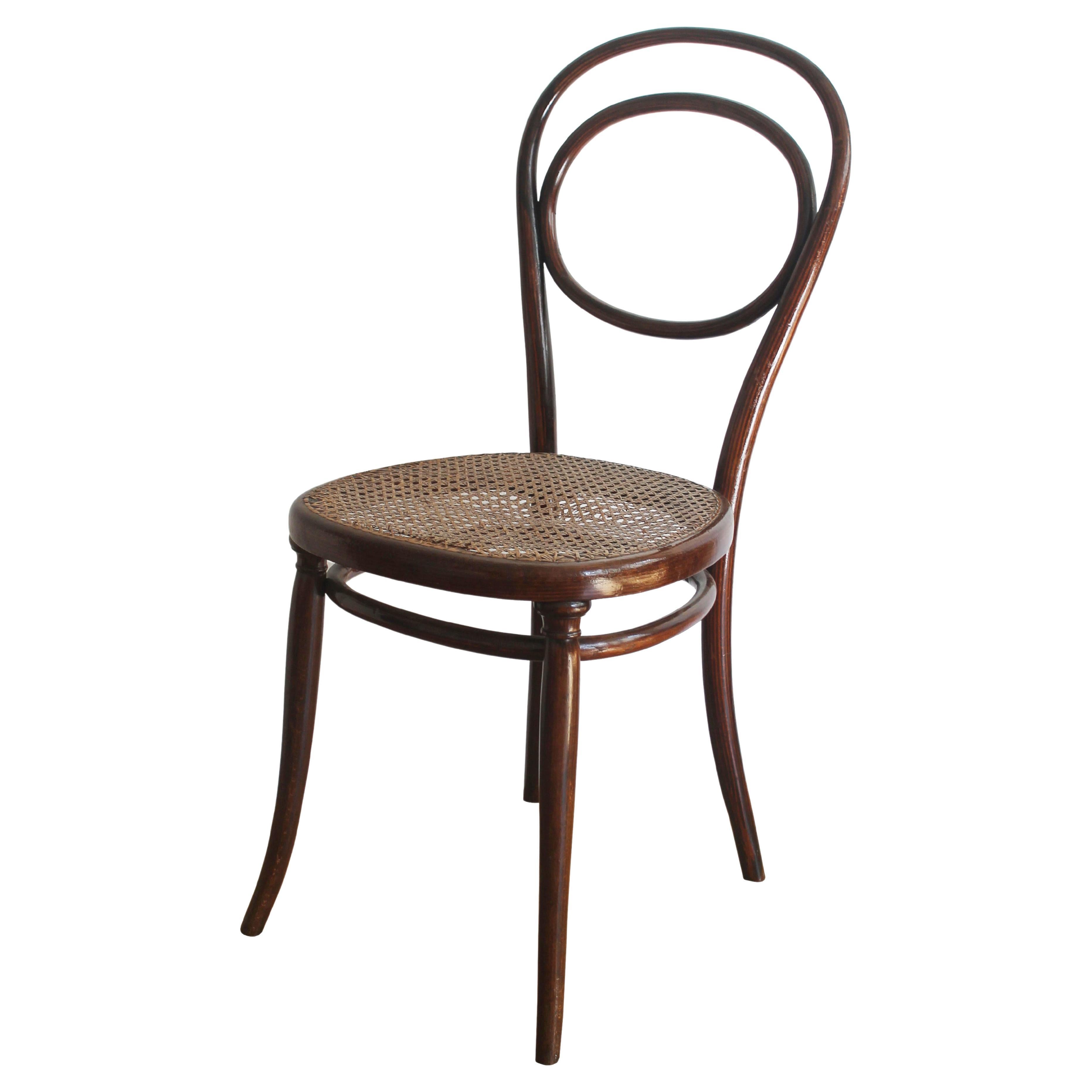 Thonet Dining Chair Model No.10 from the 1880's For Sale