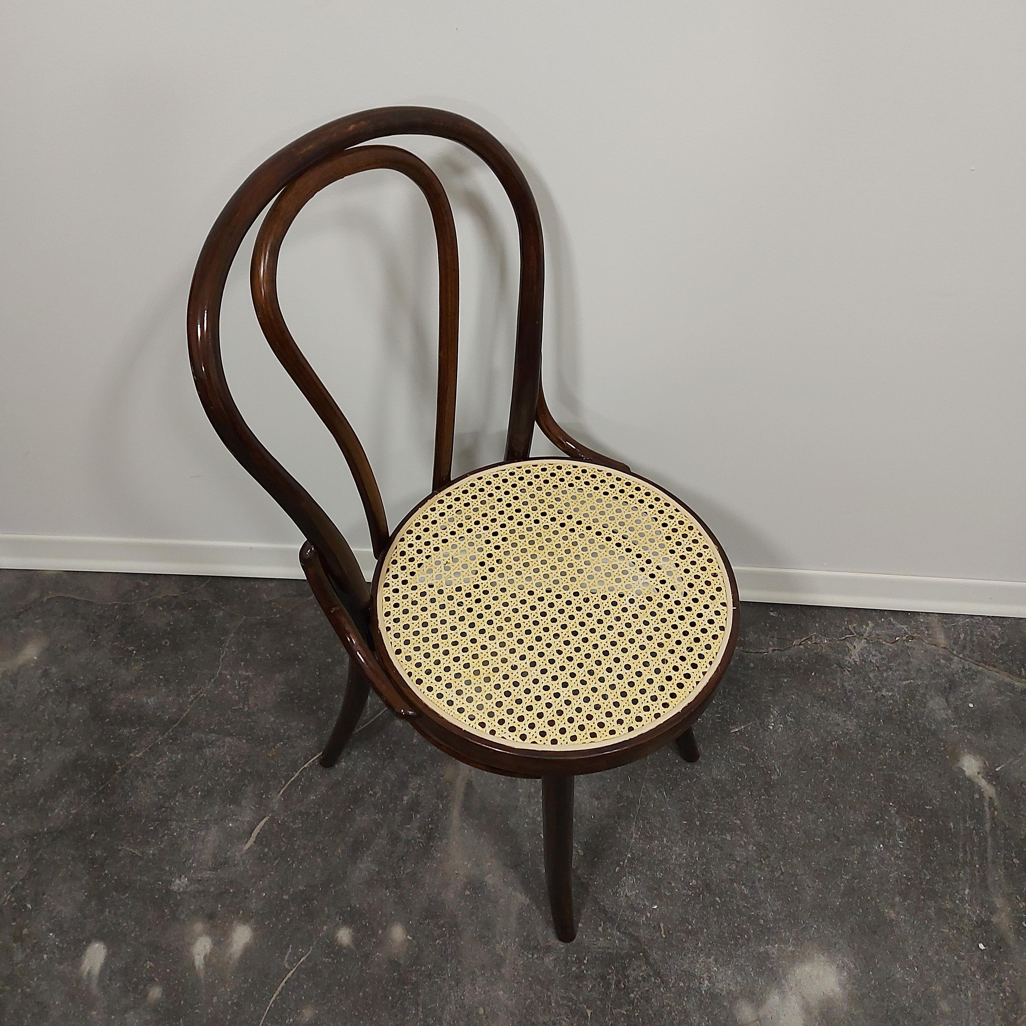 Bentwood cane Thonet No. 18 dining chair 