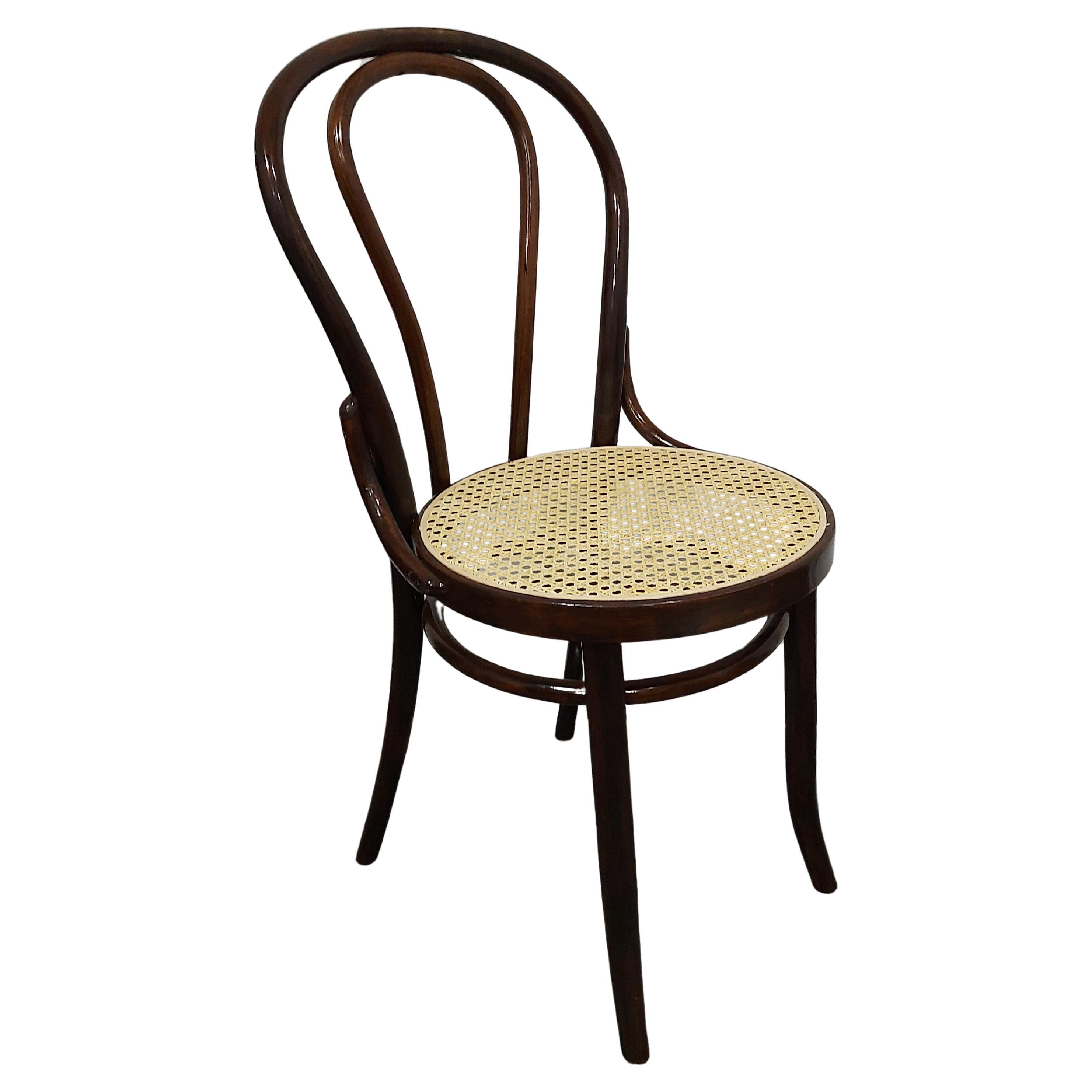 Thonet Dining chair No. 18 "Wide" 1970s For Sale