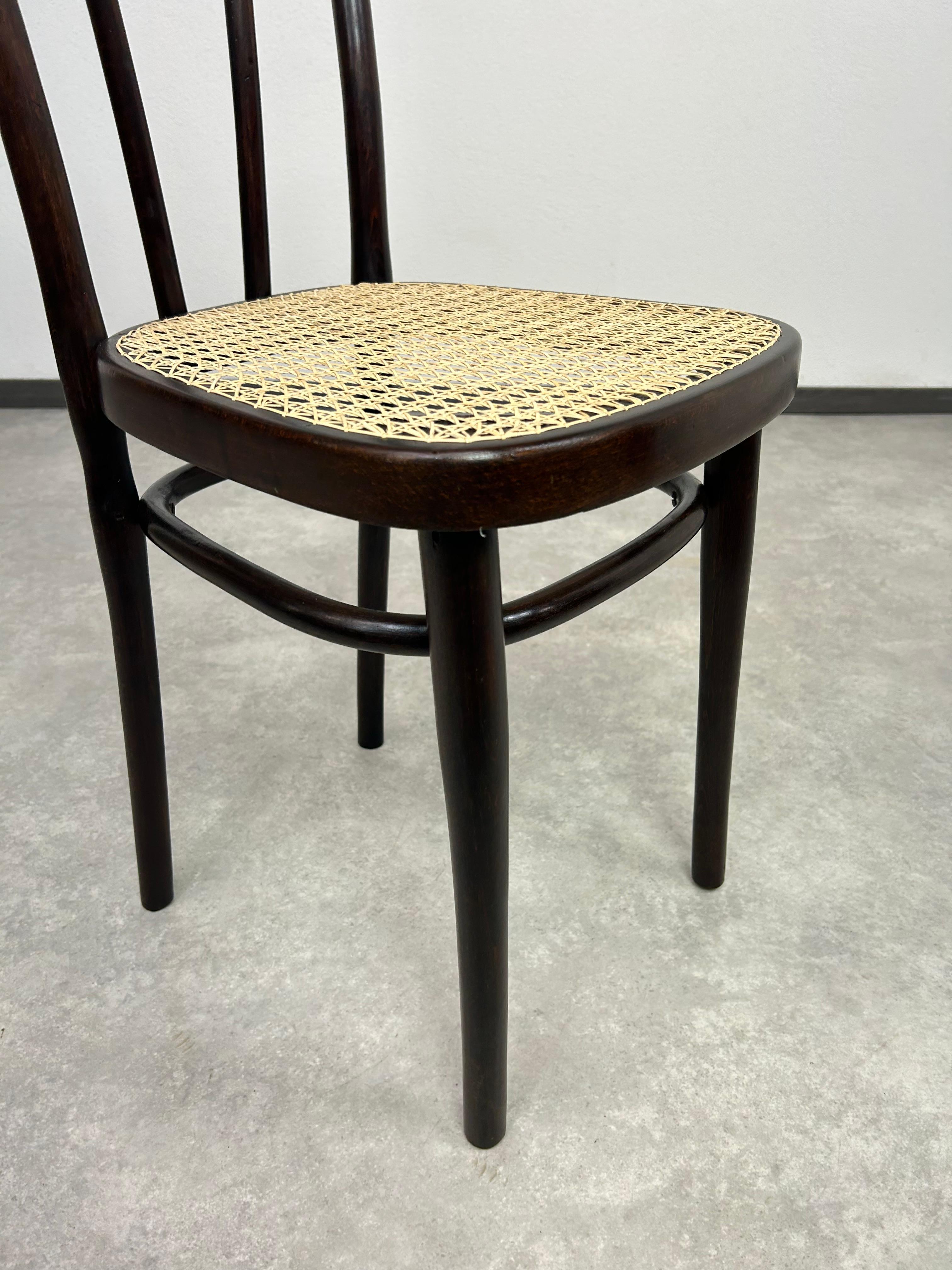 Rattan Sedia da pranzo Thonet n.103 in vendita