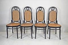 Thonet Dining Chairs Model 17, Set of 4