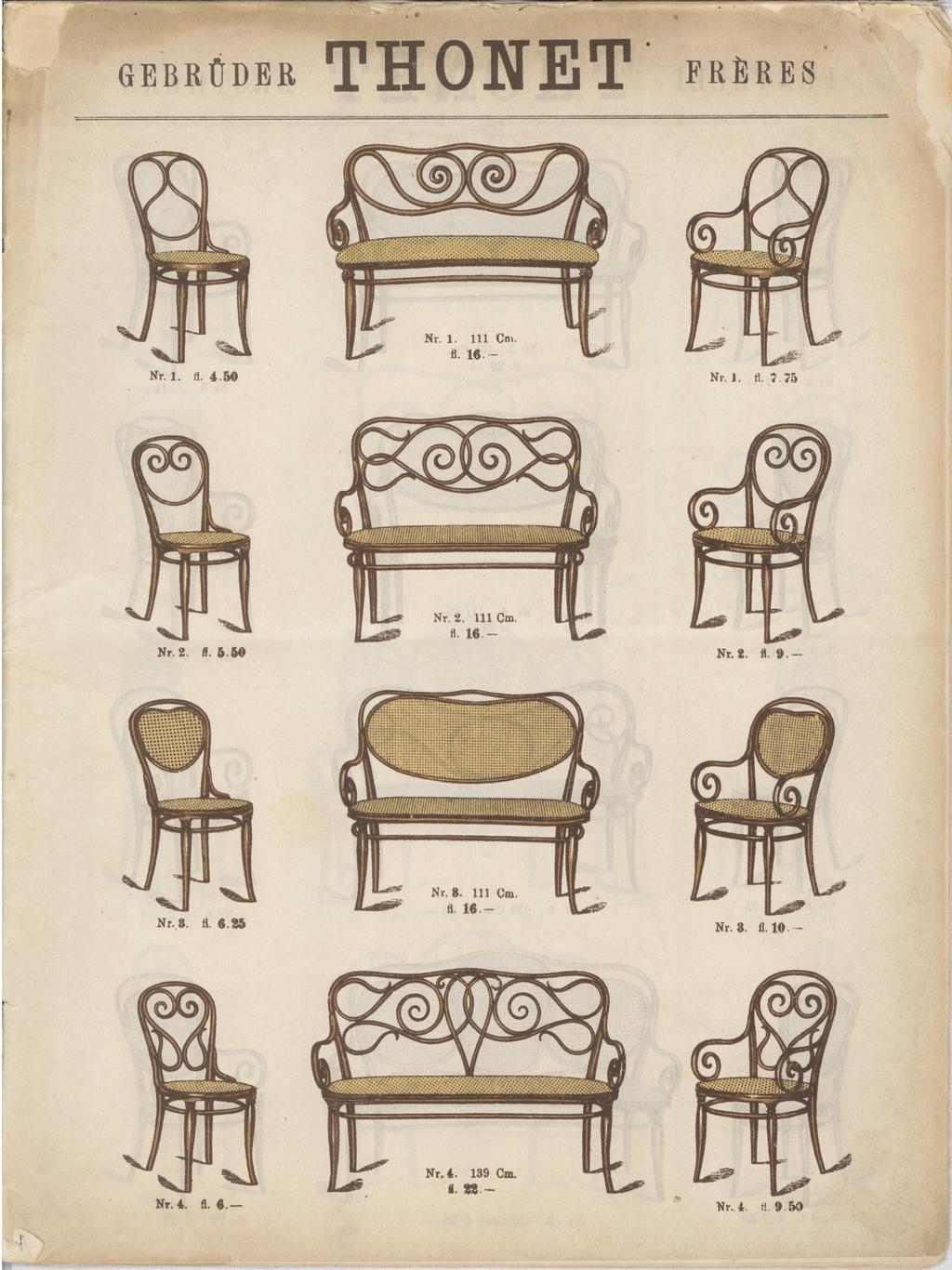 Thonet dining char no.1 For Sale 3