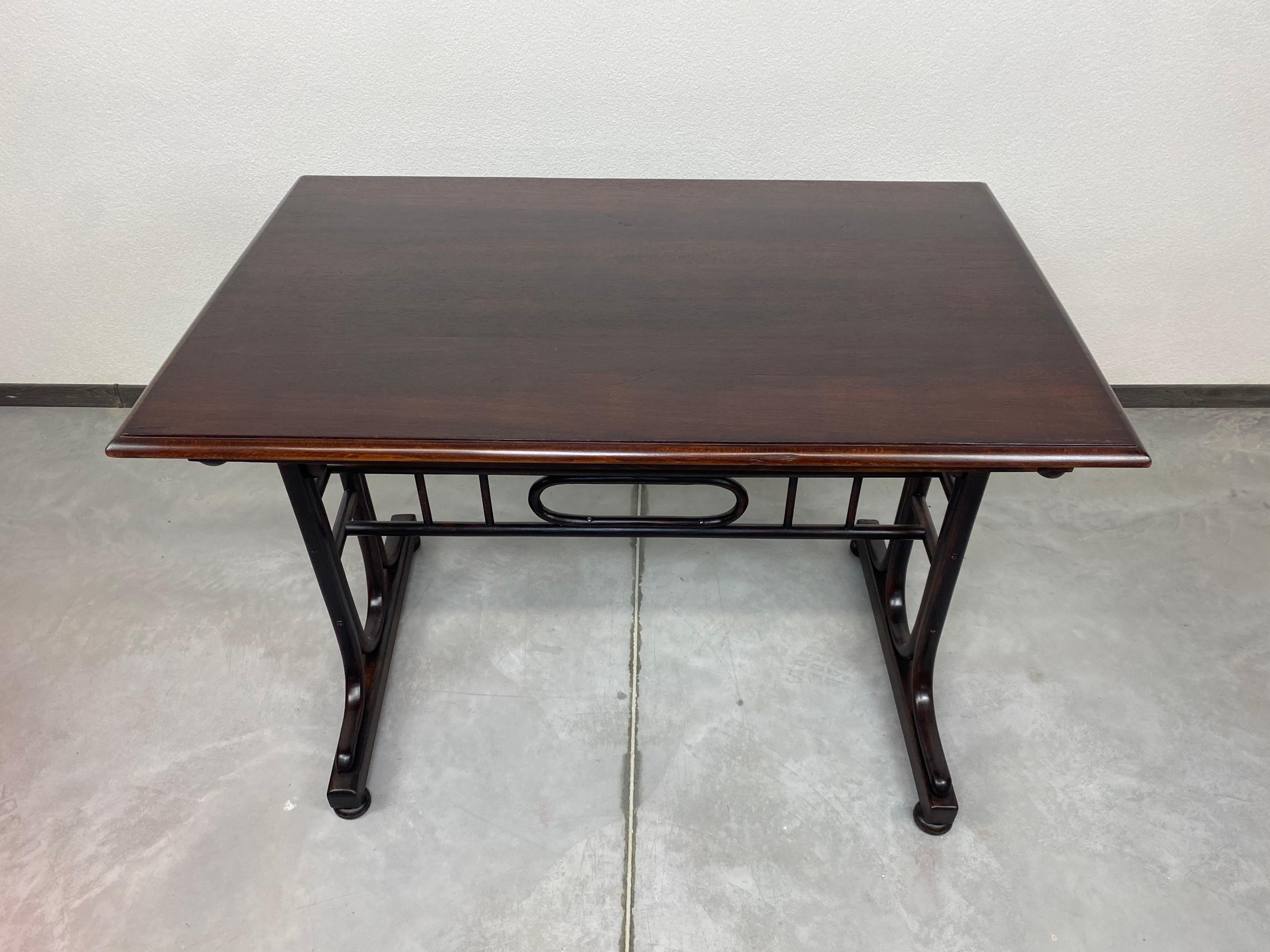 Vienna Secession Thonet Dining Table For Sale