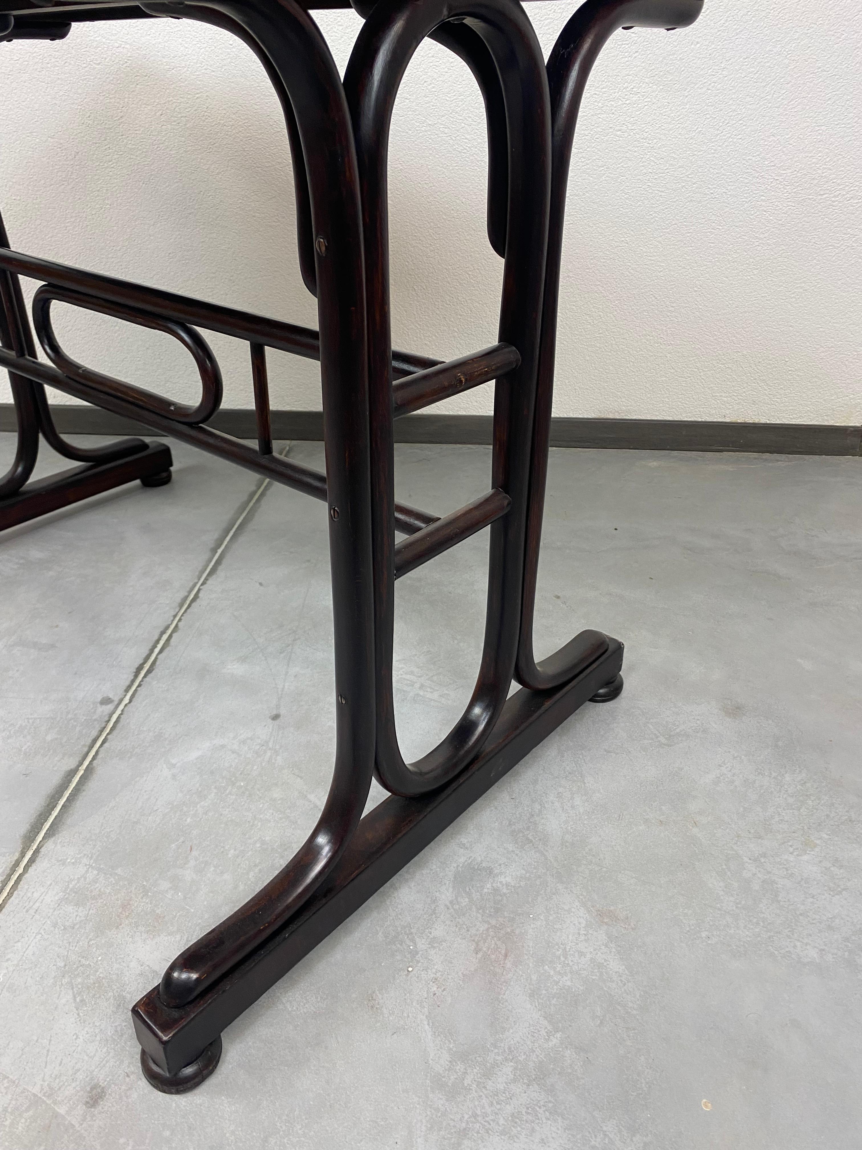 Bentwood Thonet Dining Table For Sale