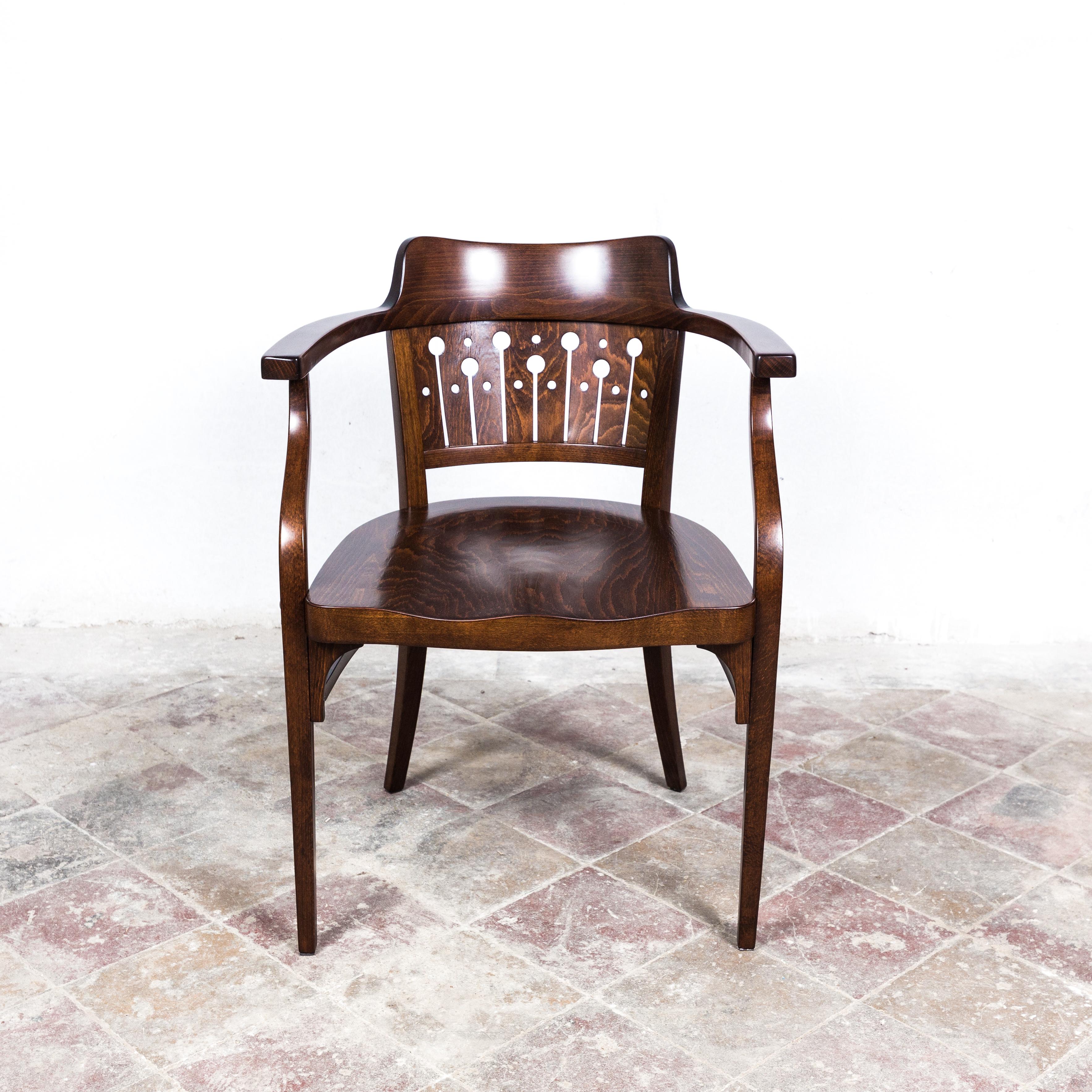 Thonet F 714 Armchair by Otto Wagner In Excellent Condition In PRAHA 5, CZ