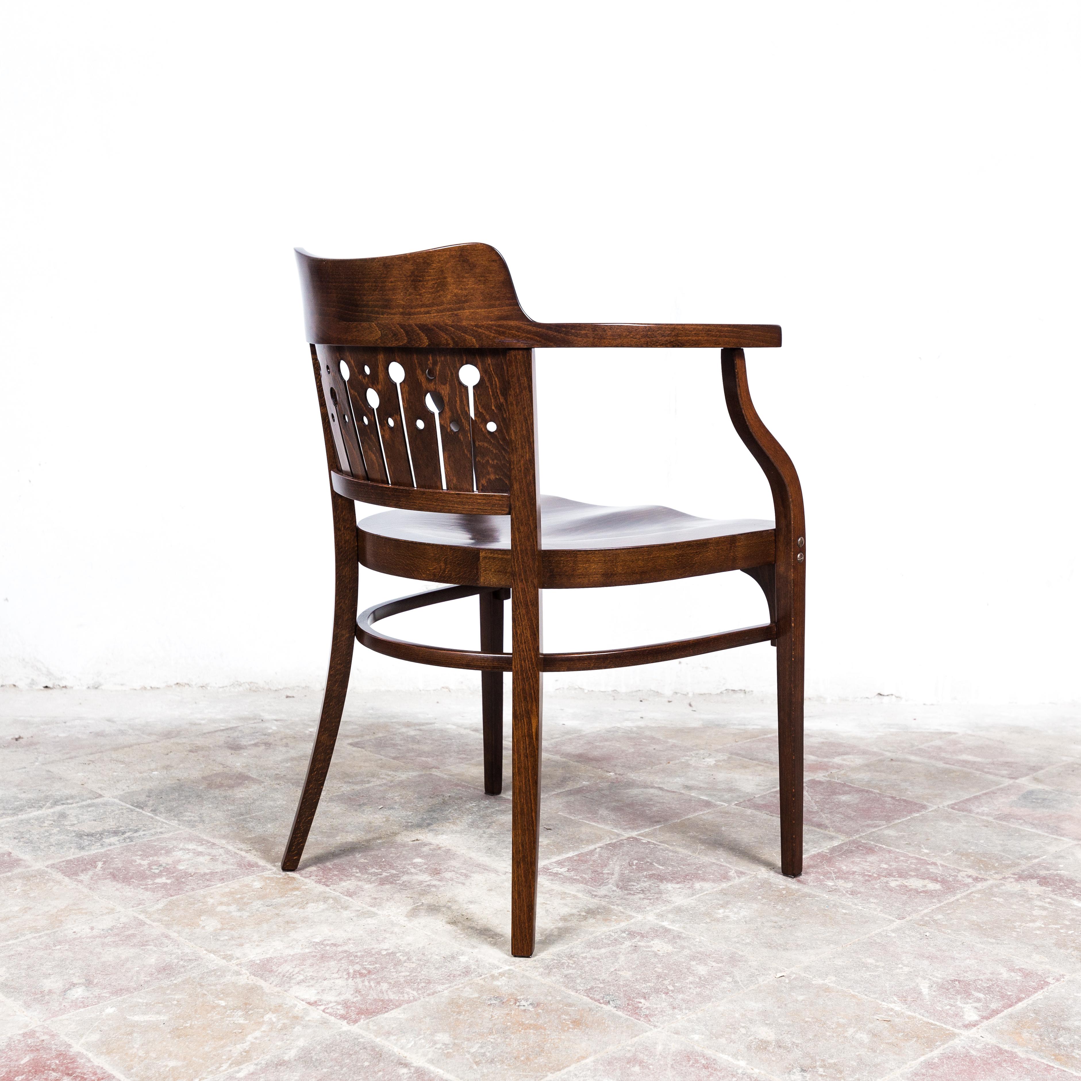 Early 20th Century Thonet F 714 Armchair by Otto Wagner