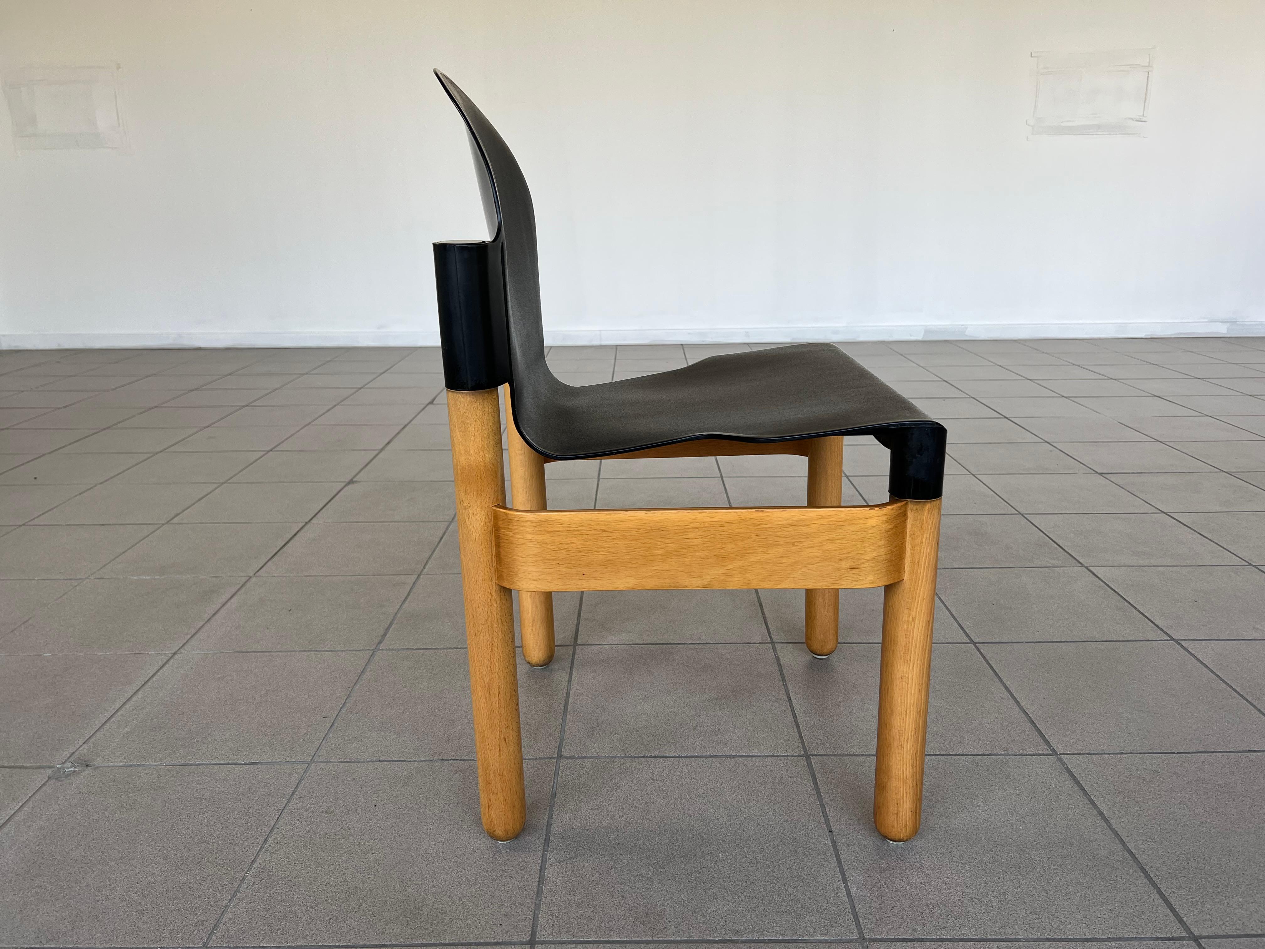 Plastic Thonet Flex Chairs 2000 by Gerd Lange, Set of 4