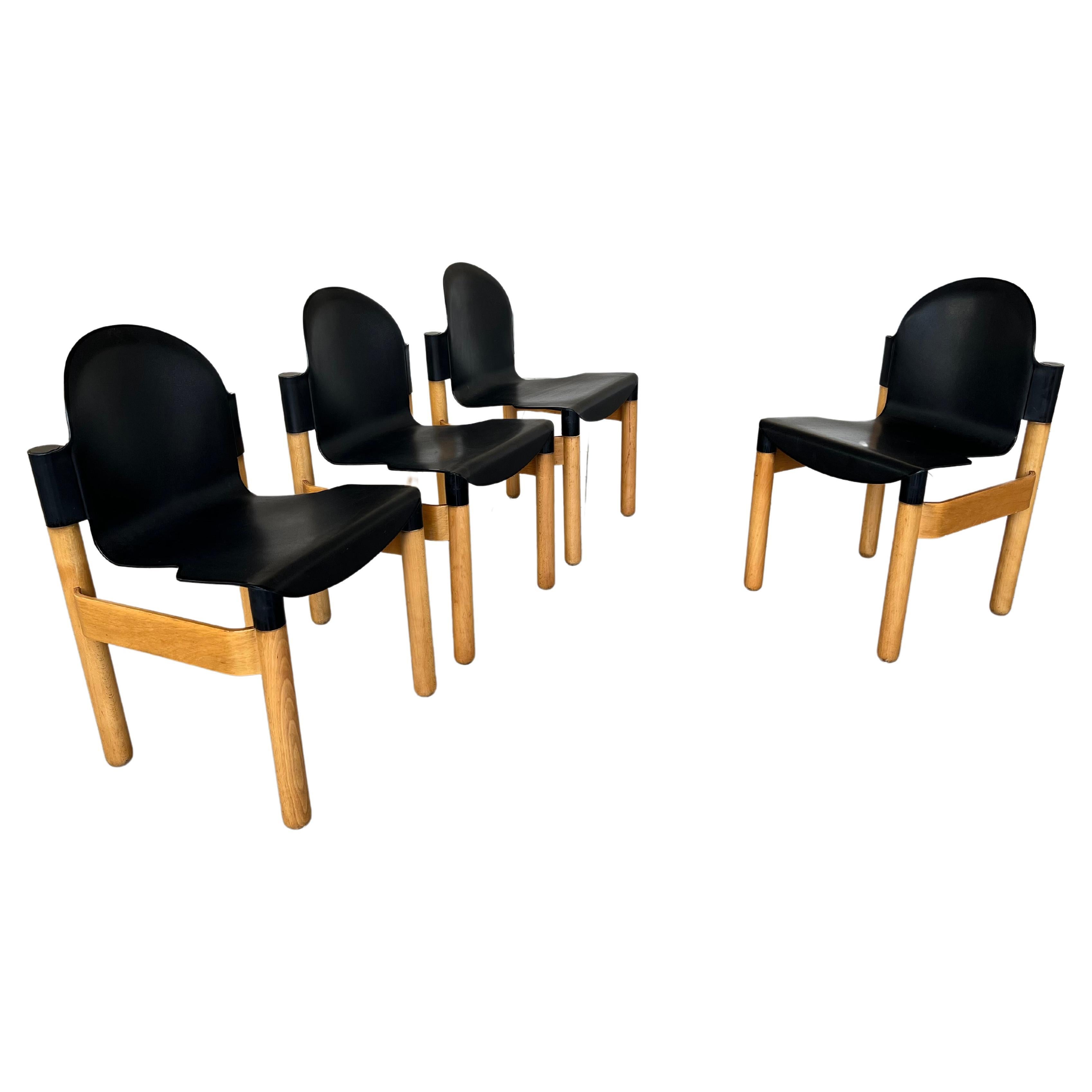 Thonet Flex Chairs 2000 by Gerd Lange, Set of 4