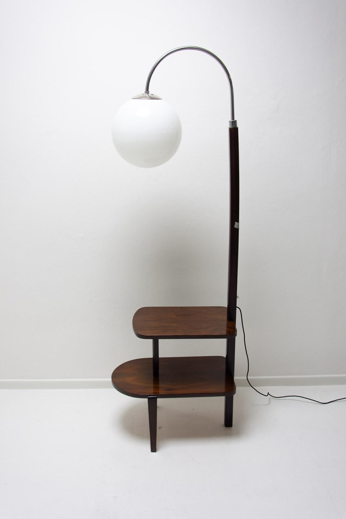 Thonet Floor lamp ART DECO, 1930´s, Bohemia For Sale 6