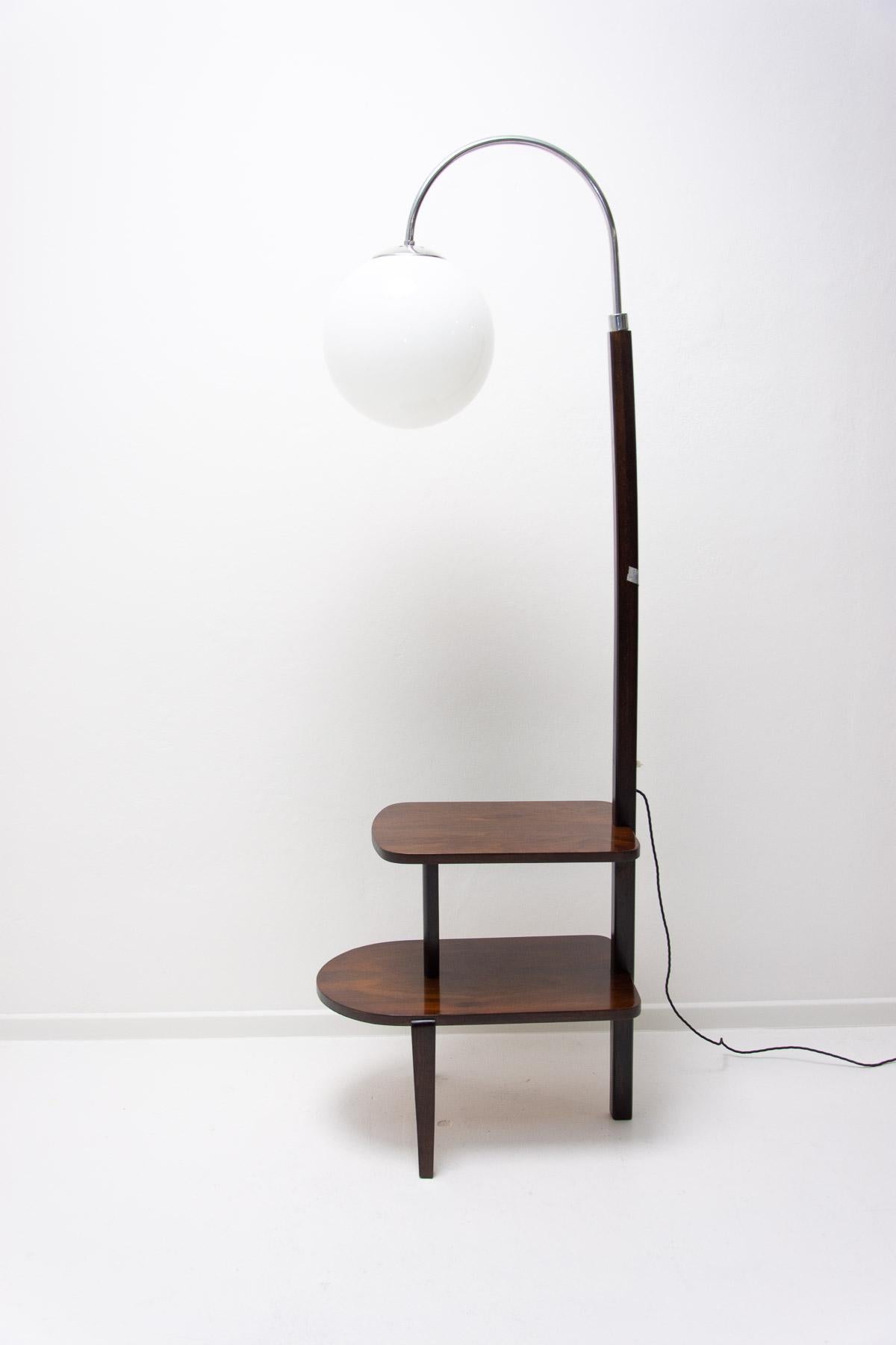 Thonet Floor lamp ART DECO, 1930´s, Bohemia For Sale 7