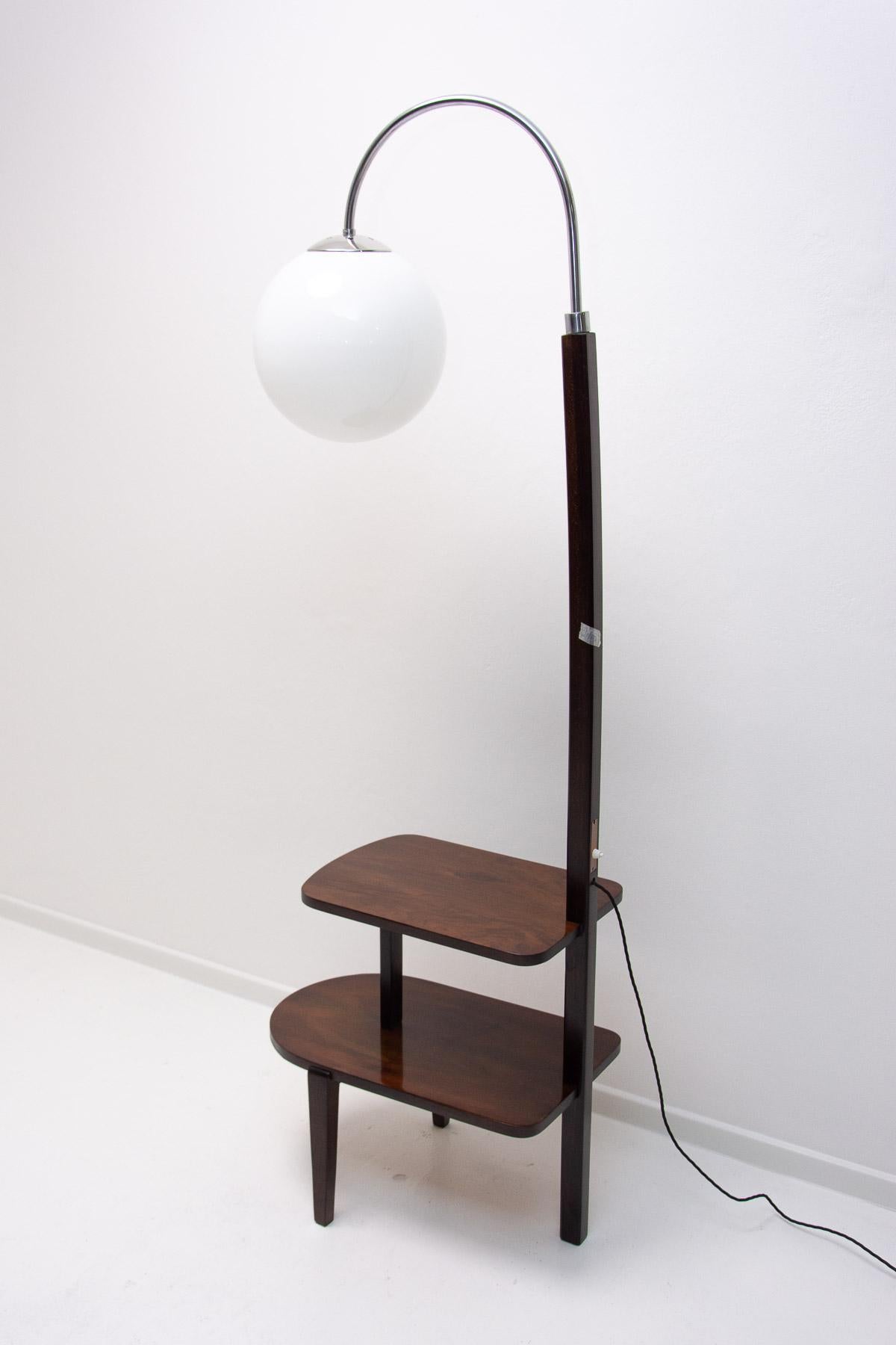 Thonet Floor lamp ART DECO, 1930´s, Bohemia For Sale 8