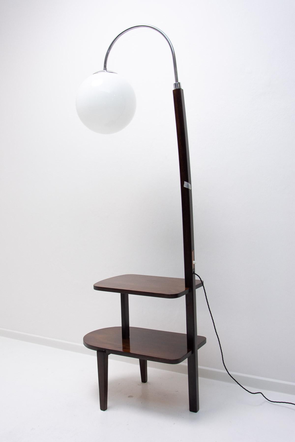 Thonet Floor lamp ART DECO, 1930´s, Bohemia For Sale 9