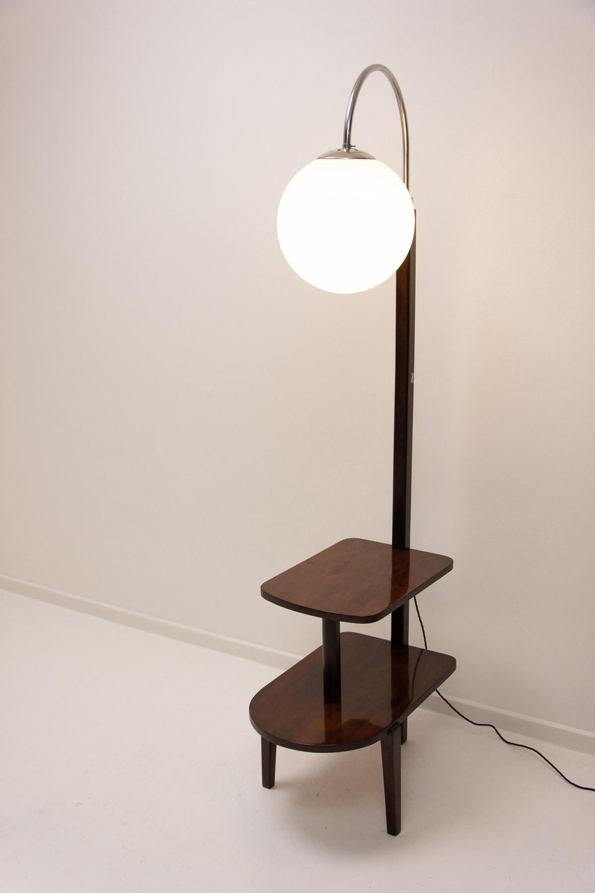Thonet Floor lamp ART DECO, 1930´s, Bohemia For Sale 12