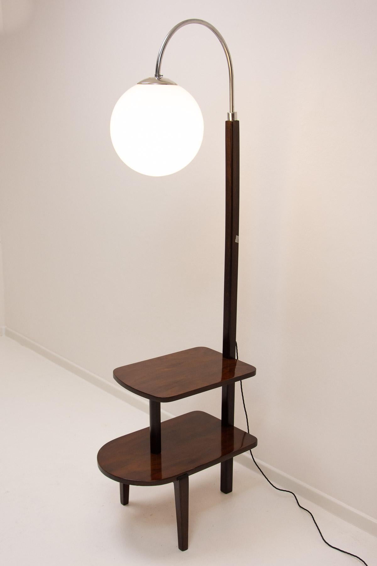 Thonet Floor lamp ART DECO, 1930´s, Bohemia For Sale 13