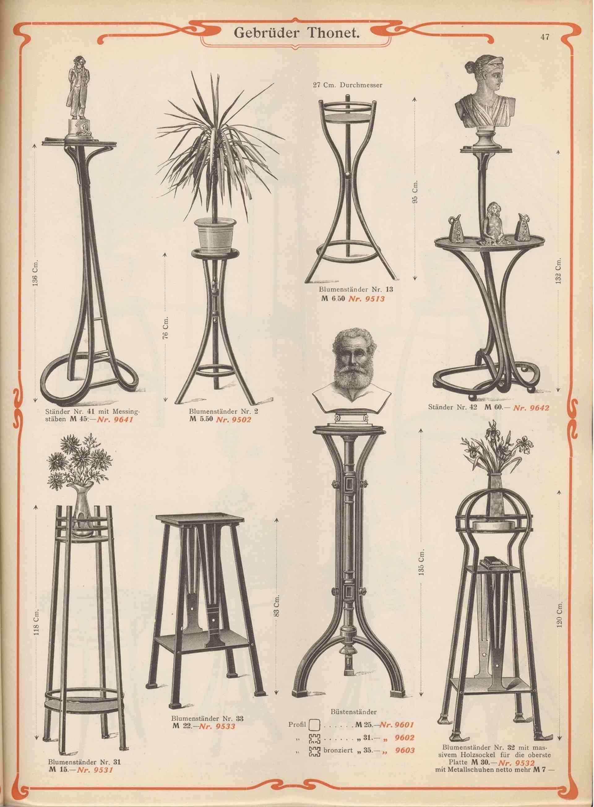 Thonet Flower Stand No.31 For Sale 3