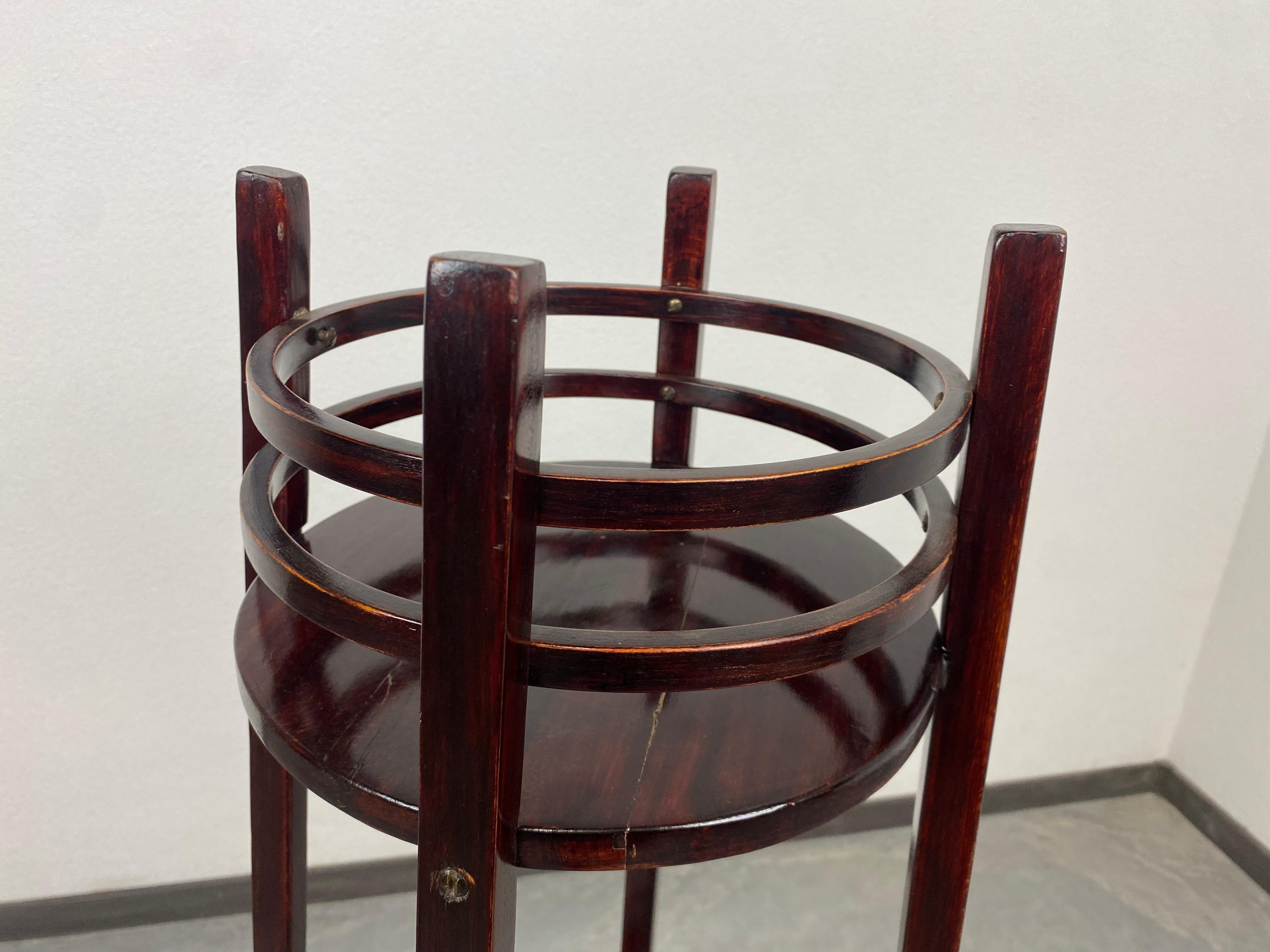 Wood Thonet Flower Stand No.31 For Sale