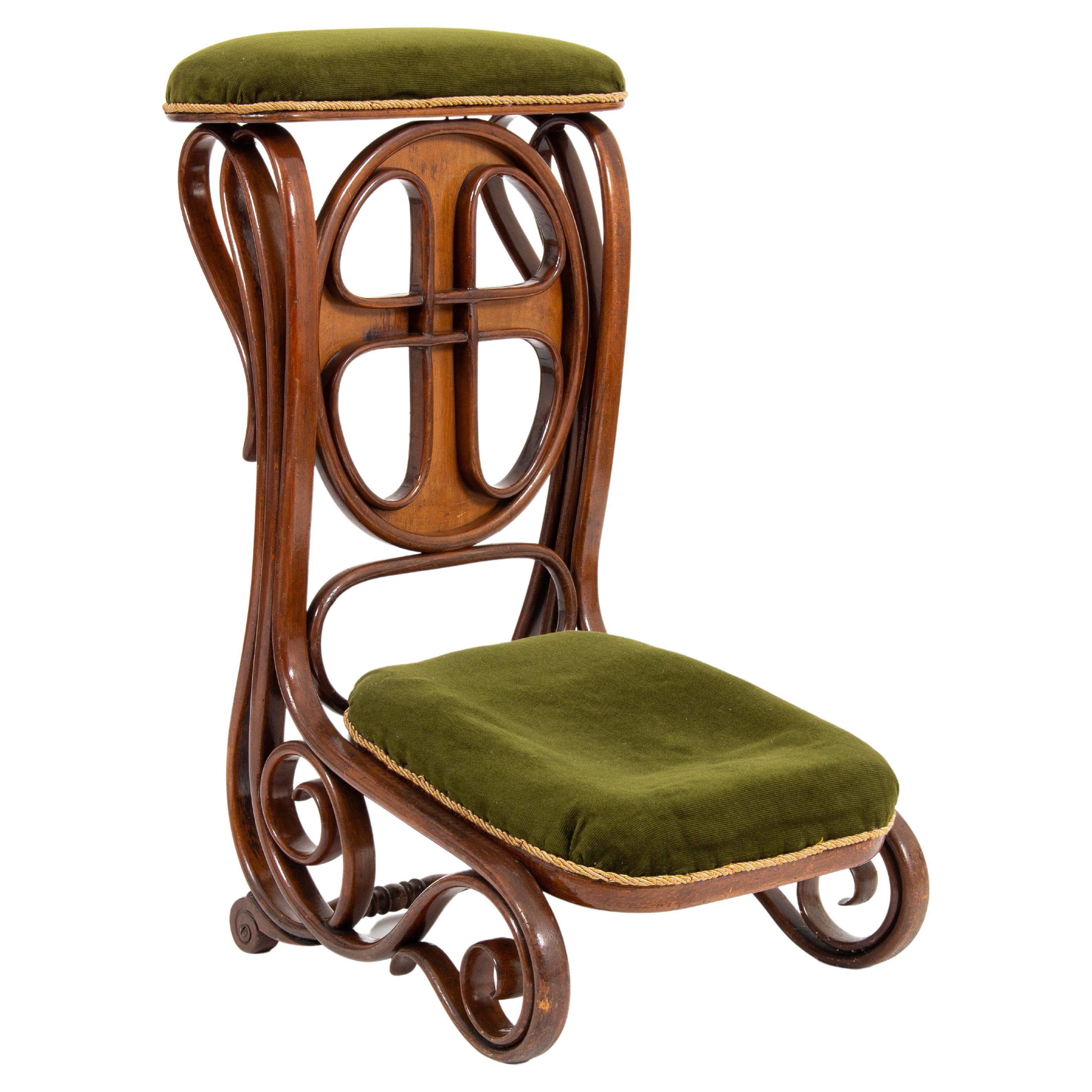 Thonet H 6760 Prayer Kneeling Chair For Sale