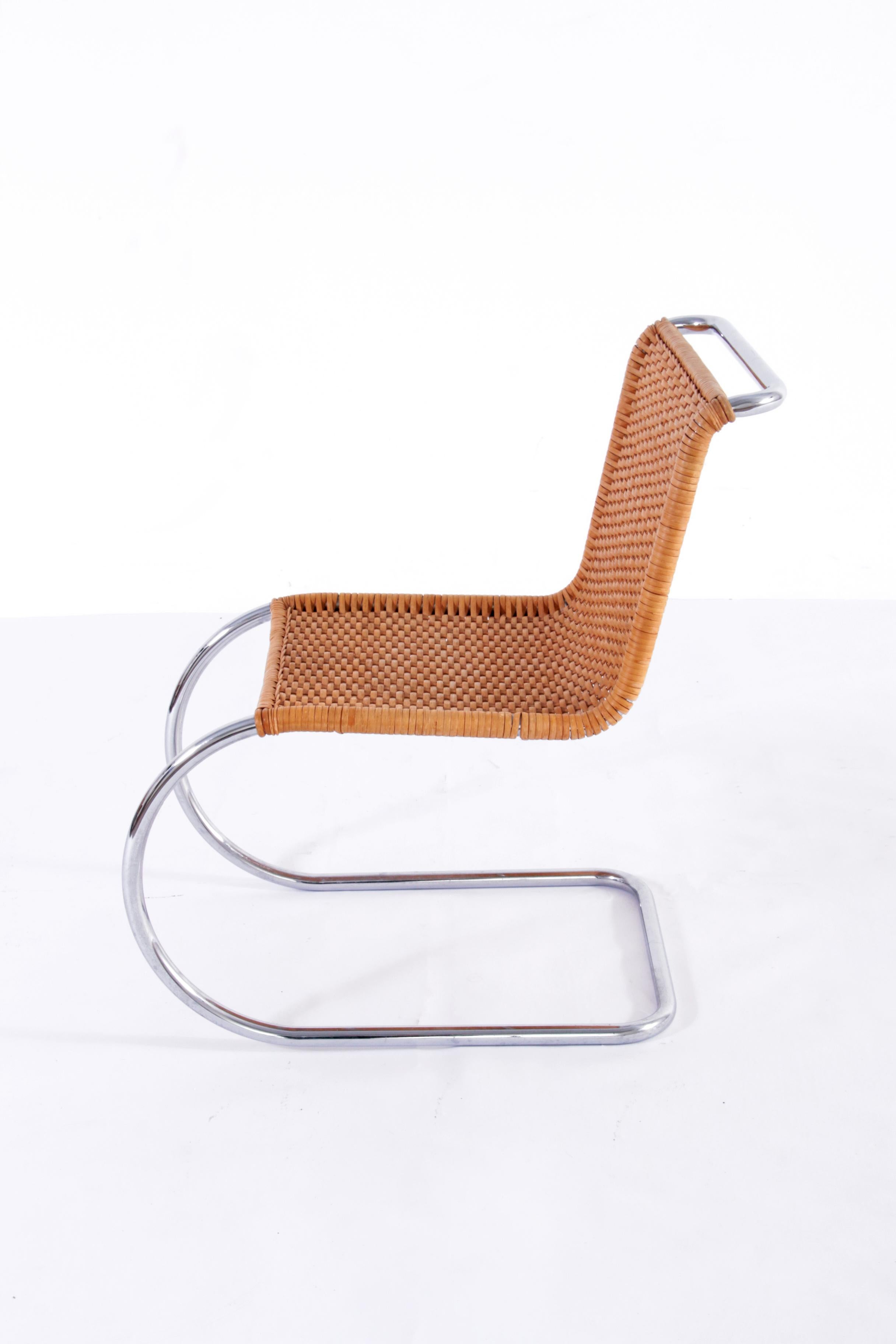 Thonet Iconic Ludwig Mies van der Rohe MR 533 Schwebende Stühle, perfekter Zustand 6