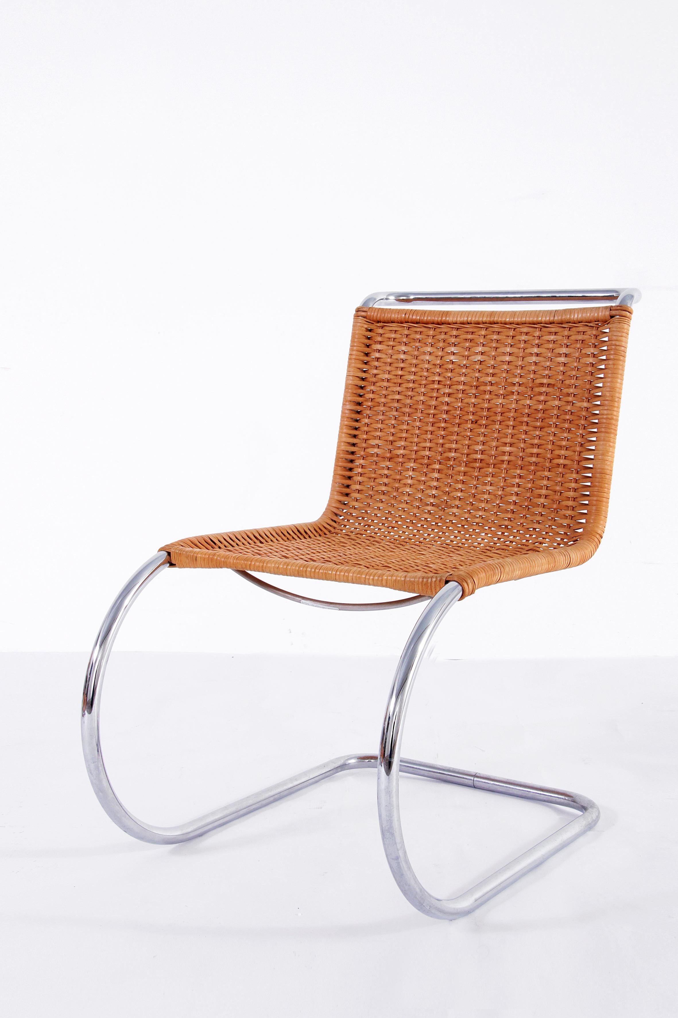 Thonet Iconic Ludwig Mies van der Rohe MR 533 Schwebende Stühle, perfekter Zustand (Deutsch)