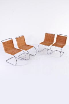 Thonet Iconic Ludwig Mies van der Rohe MR 533 Floating Chairs Perfect