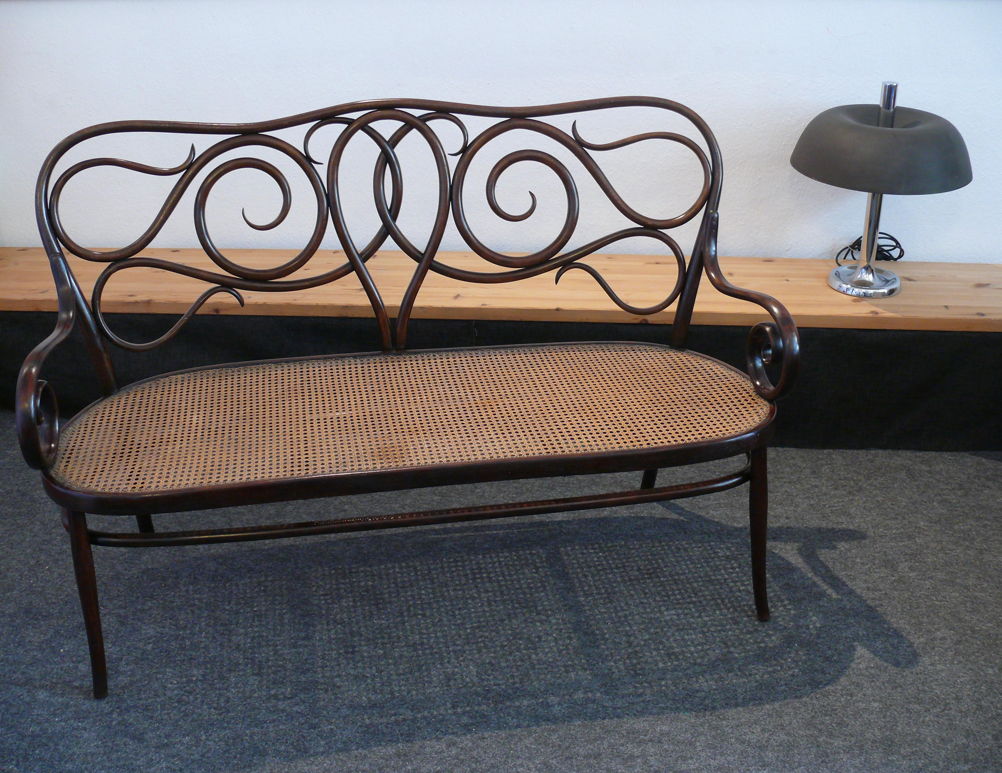 Thonet Kanapee No.4, Early 20th Century 4