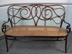 Thonet Kanapee No.4, frühes 20. Jahrhundert