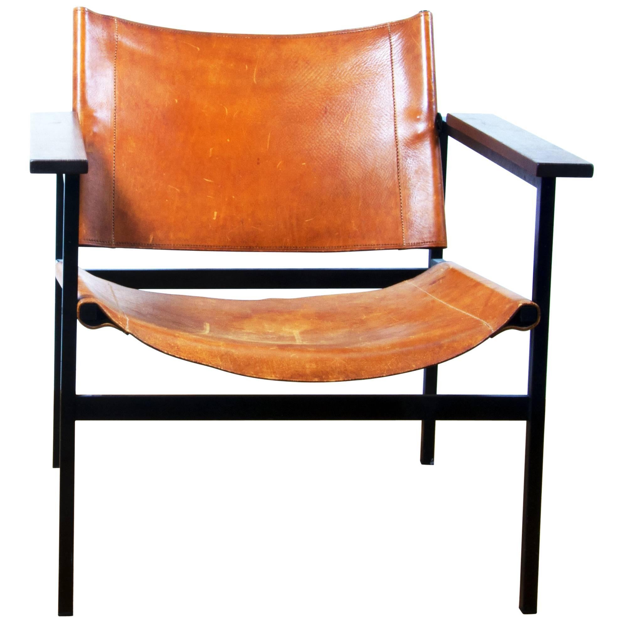 Thonet Lounge, Armchair Mod. ST 805 Design Eddie Harlis, 1958 For Sale