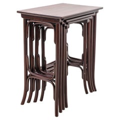 Thonet - Michael Thonet - Nesting Tische - Nr. 10 - Buche