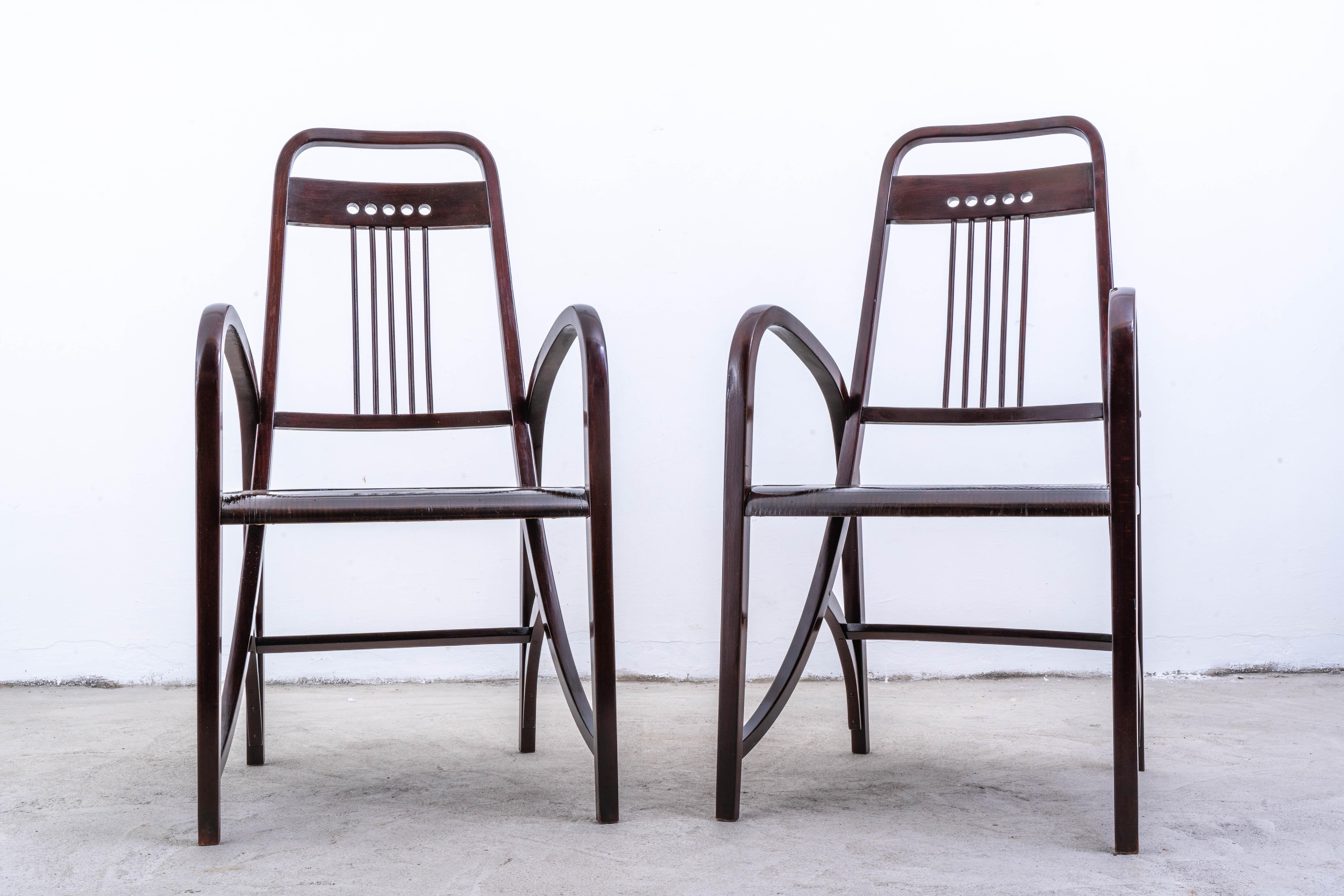 Thonet - Michael Thonet - Groupe de sièges (3) - No. 511 - Hêtre 5
