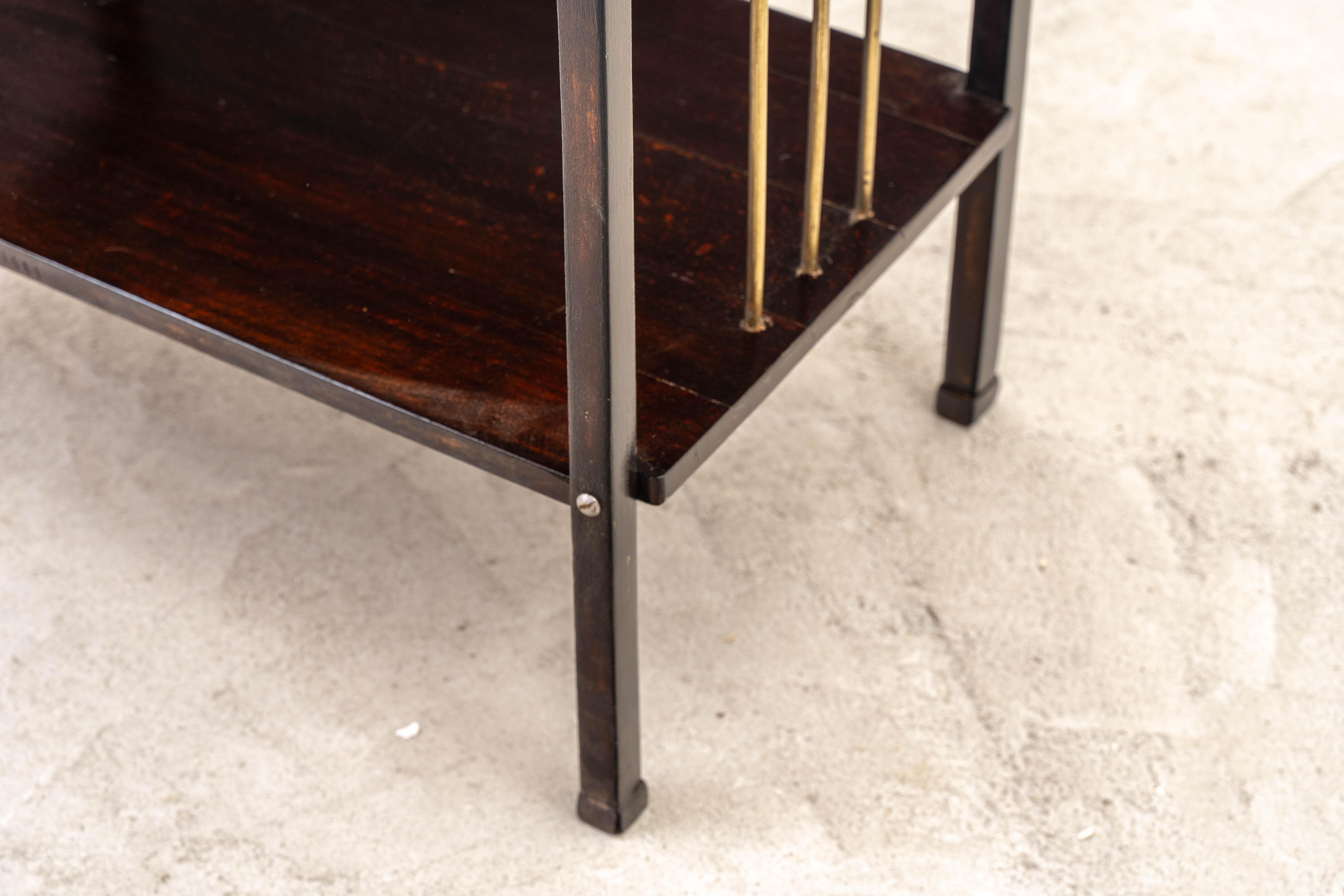 Art Nouveau Thonet - Michael Thonet - Scaffale - N. 42 - Beeche, ottone in vendita
