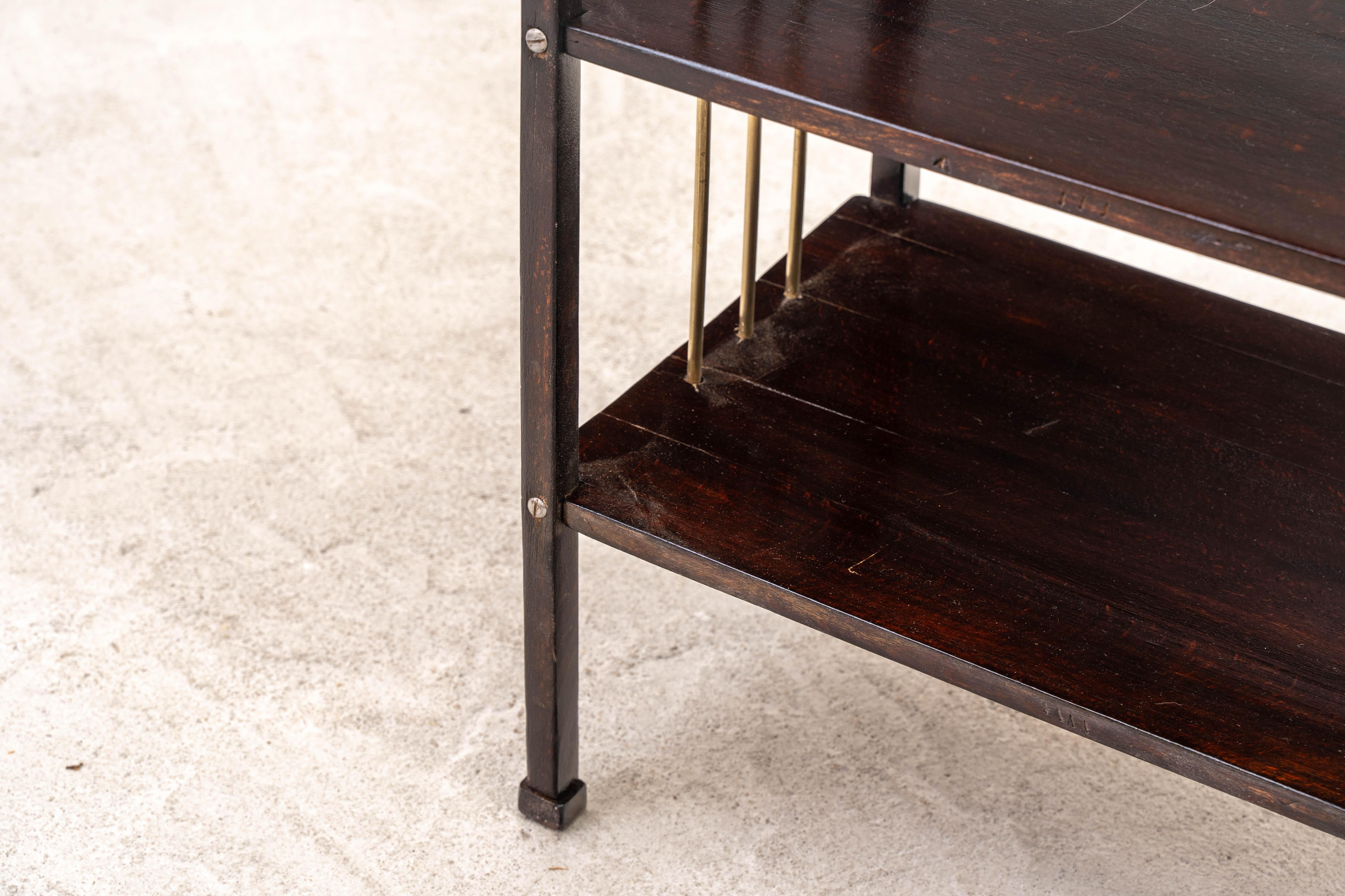 Austriaco Thonet - Michael Thonet - Scaffale - N. 42 - Beeche, ottone in vendita