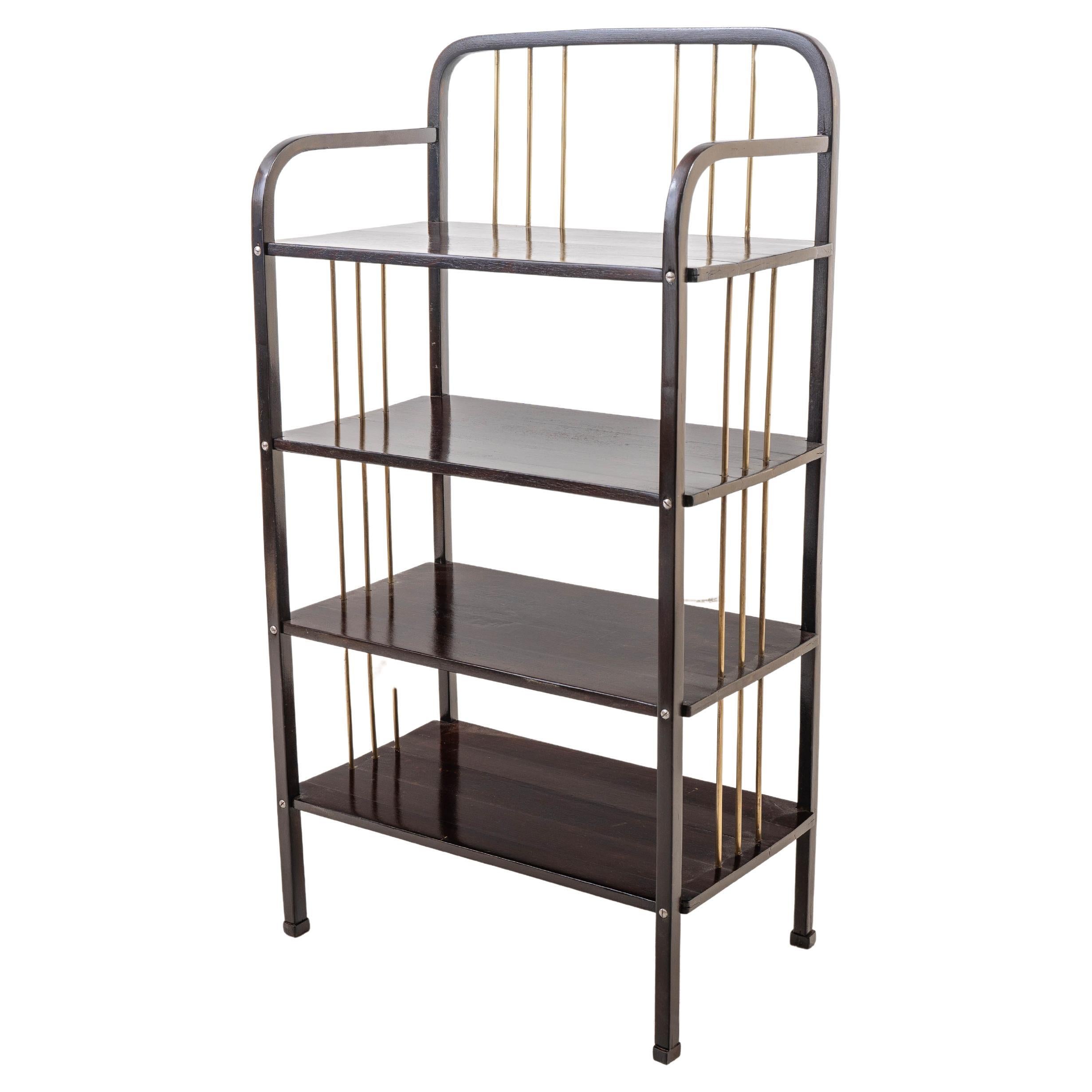 Thonet - Michael Thonet - Shelf - No. 42 - Beech, Brass