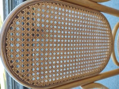 Thonet Model 17 Tall Back Caned Bentwood Armchairs Set of 4