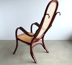 Thonet Model No. 1 Bentwood Arm Chair Foldable, 1883