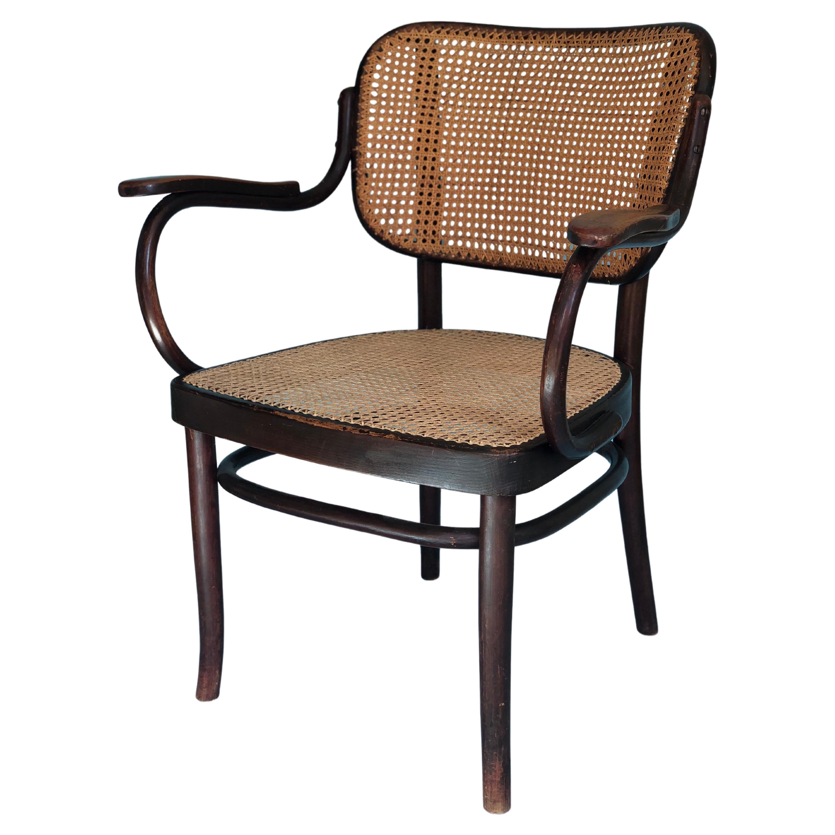 Thonet Mundus Armchair Model A 283f A.G. Schneck, 1920