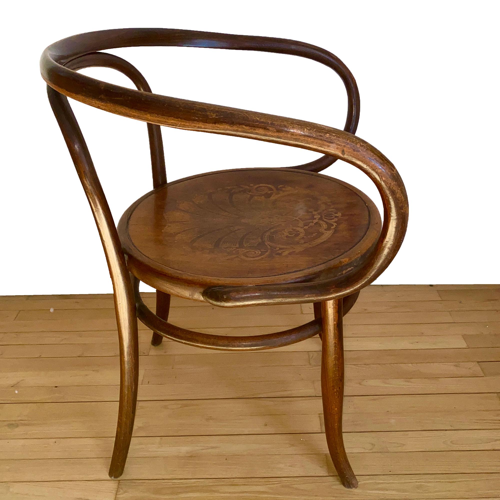Sillón Thonet n°9 Le Corbusier Secesión de Viena en venta