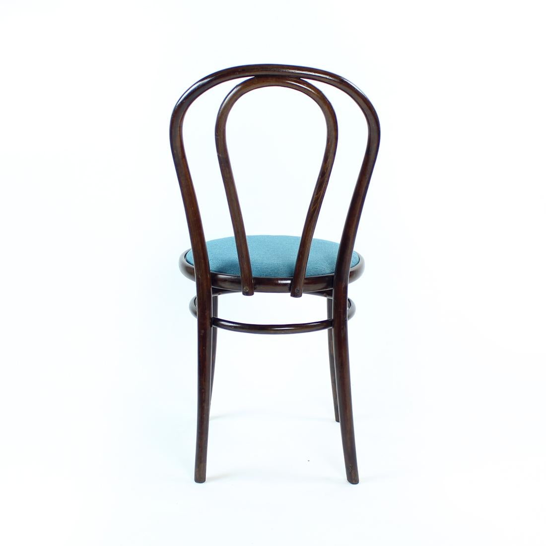 Thonet No. 16 Bistro Chair Model by Ton, Czechoslovakia 1960s For Sale 12