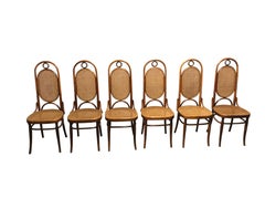Thonet No. 17 Dining Chairs, Set of Six, 1950s
