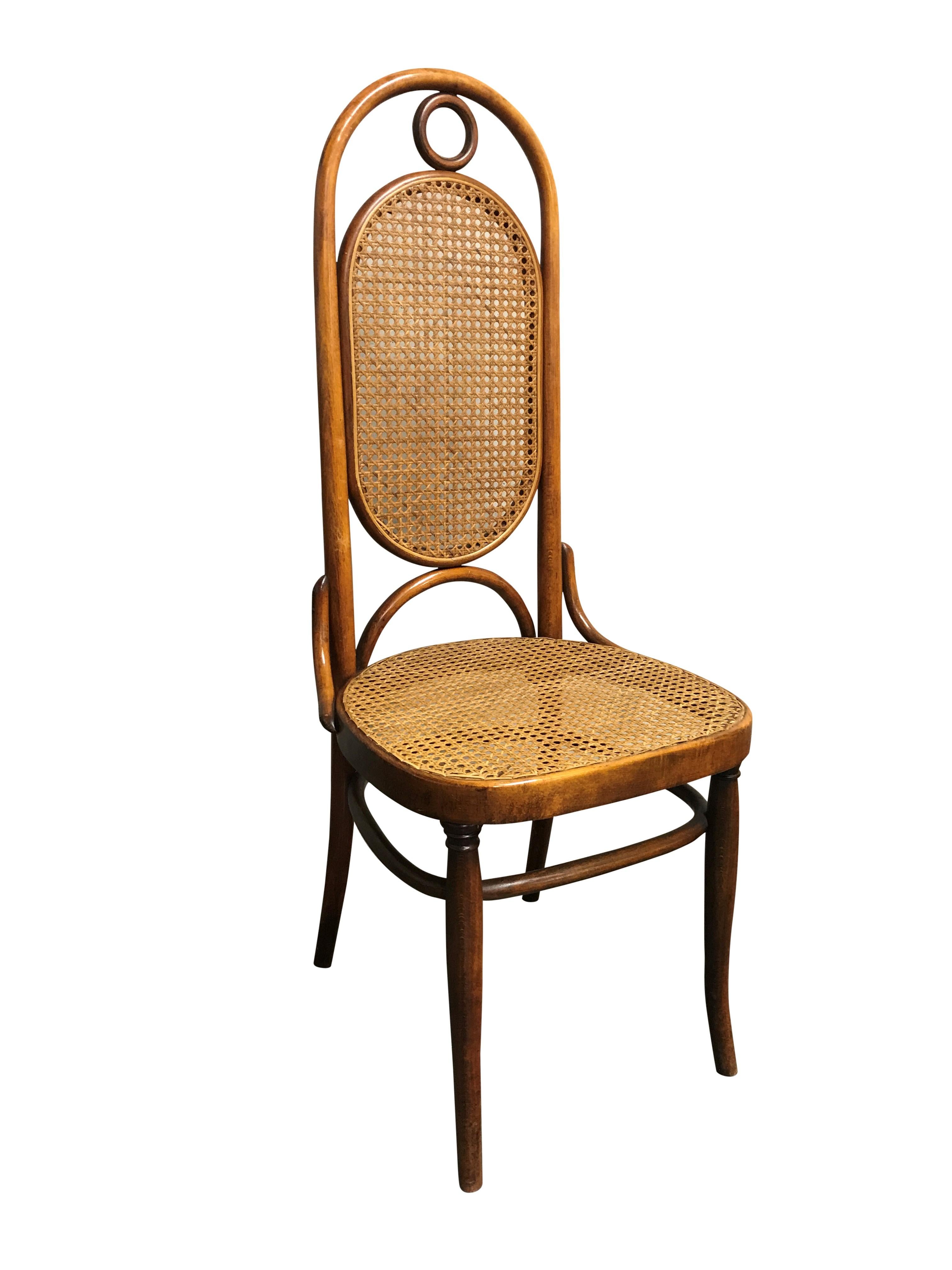 Mid-20th Century Thonet No. 17 Dining Chairs, Set of Six, 1950s