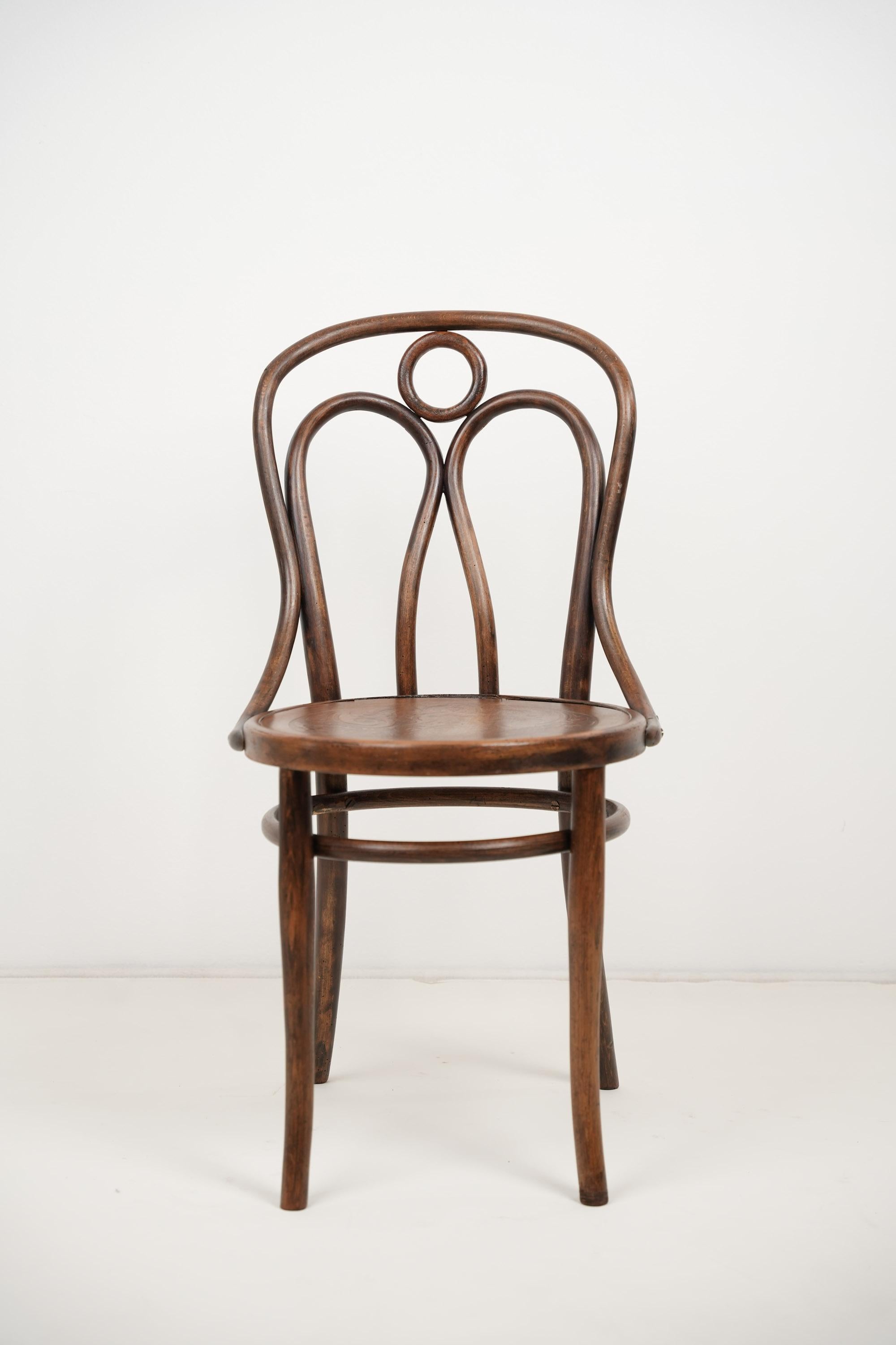 Thonet No 19 Chair 1900s For Sale 3