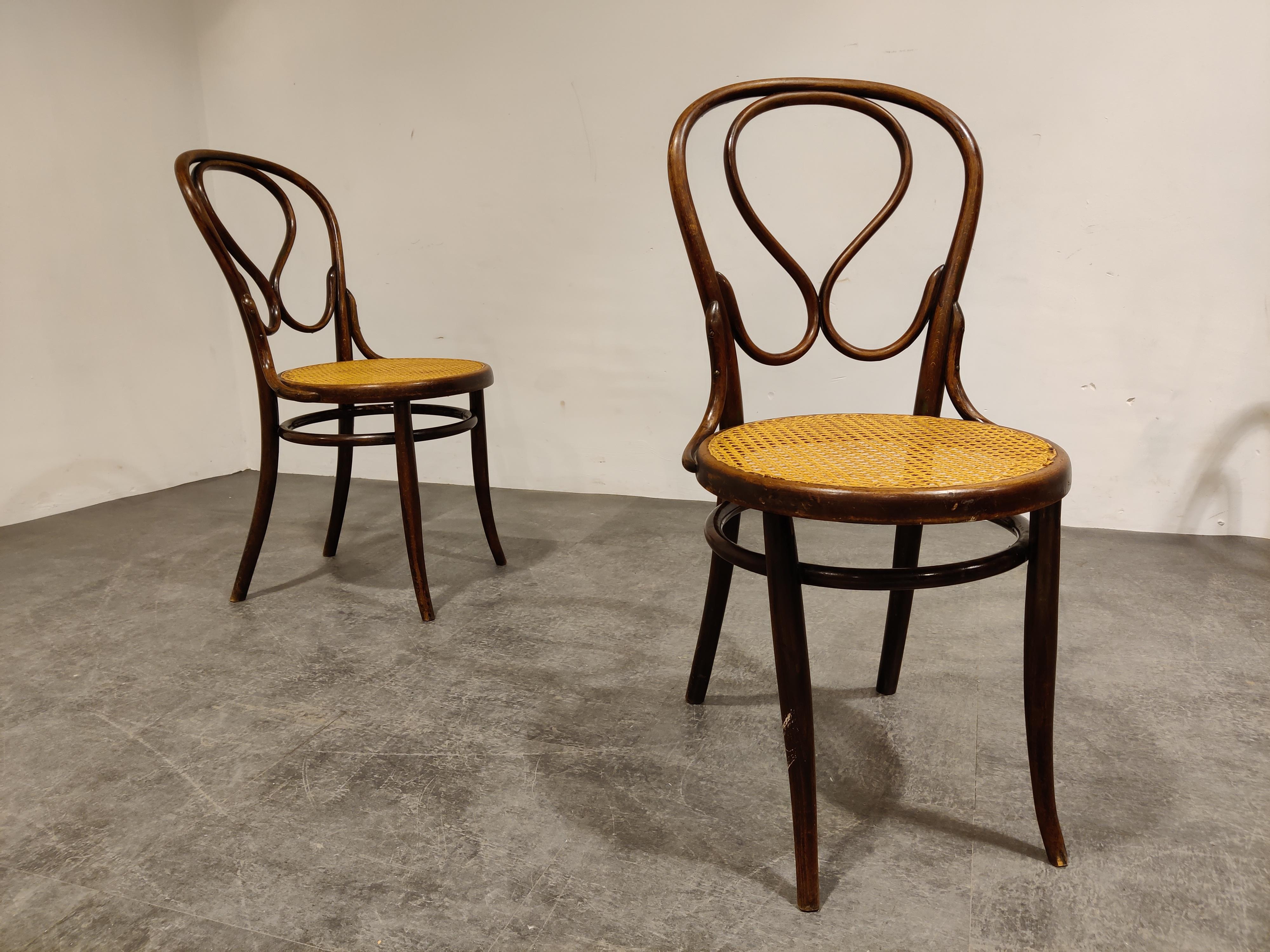 Thonet no. 20 Dining Chairs by J&J Kohn, 1900s, Set of 4 1