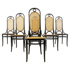 Thonet No. 207r Dining Chairs, Set of 6, 1979